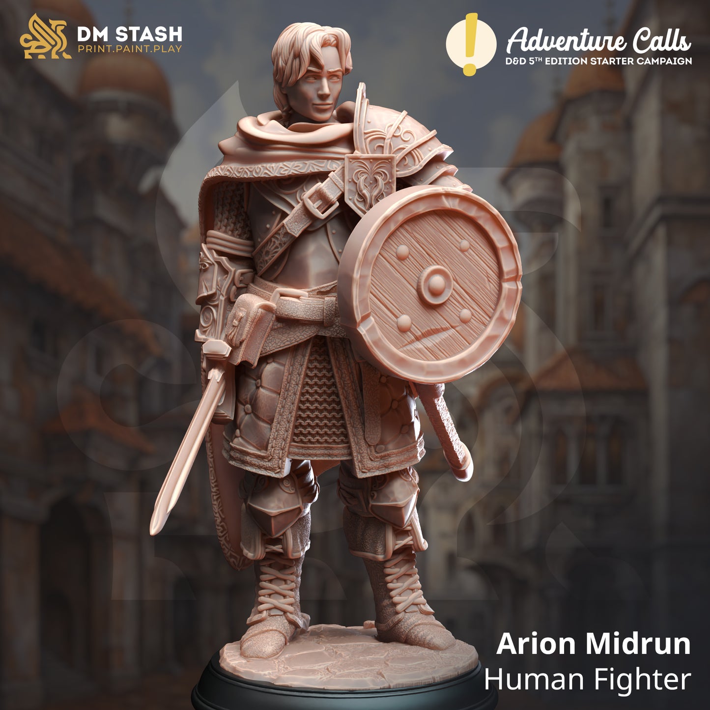 Arion Midrun the Human Fighter