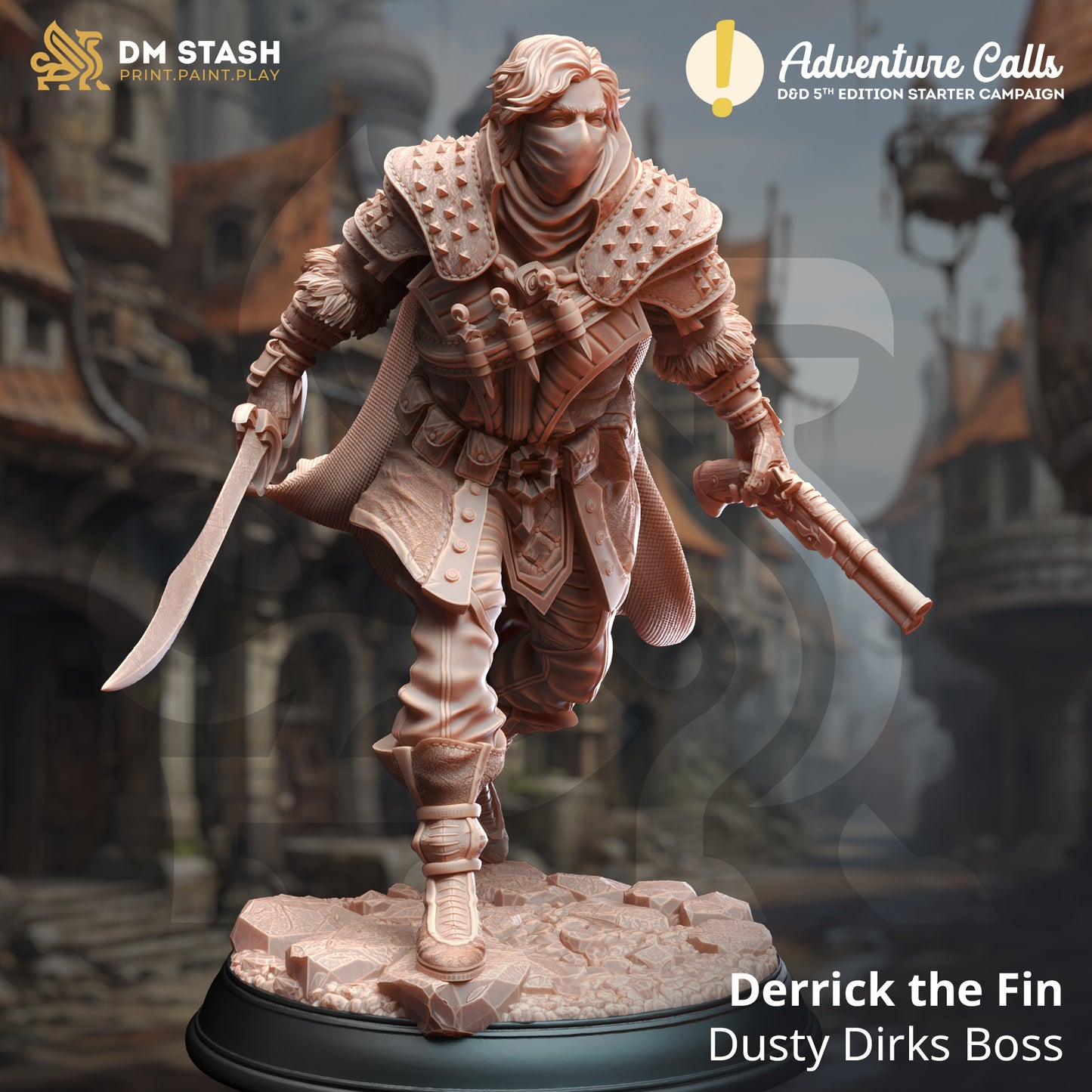 Derrick the Fin, Dustry Dirks Boss