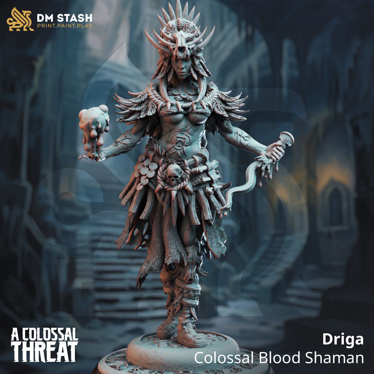 Driga the Colossal Blood Shaman