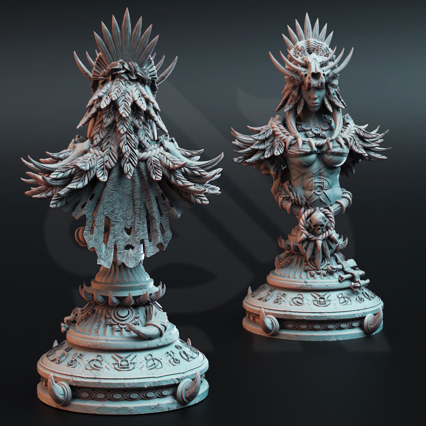 Driga the Colossal Blood Shaman | Bust |
