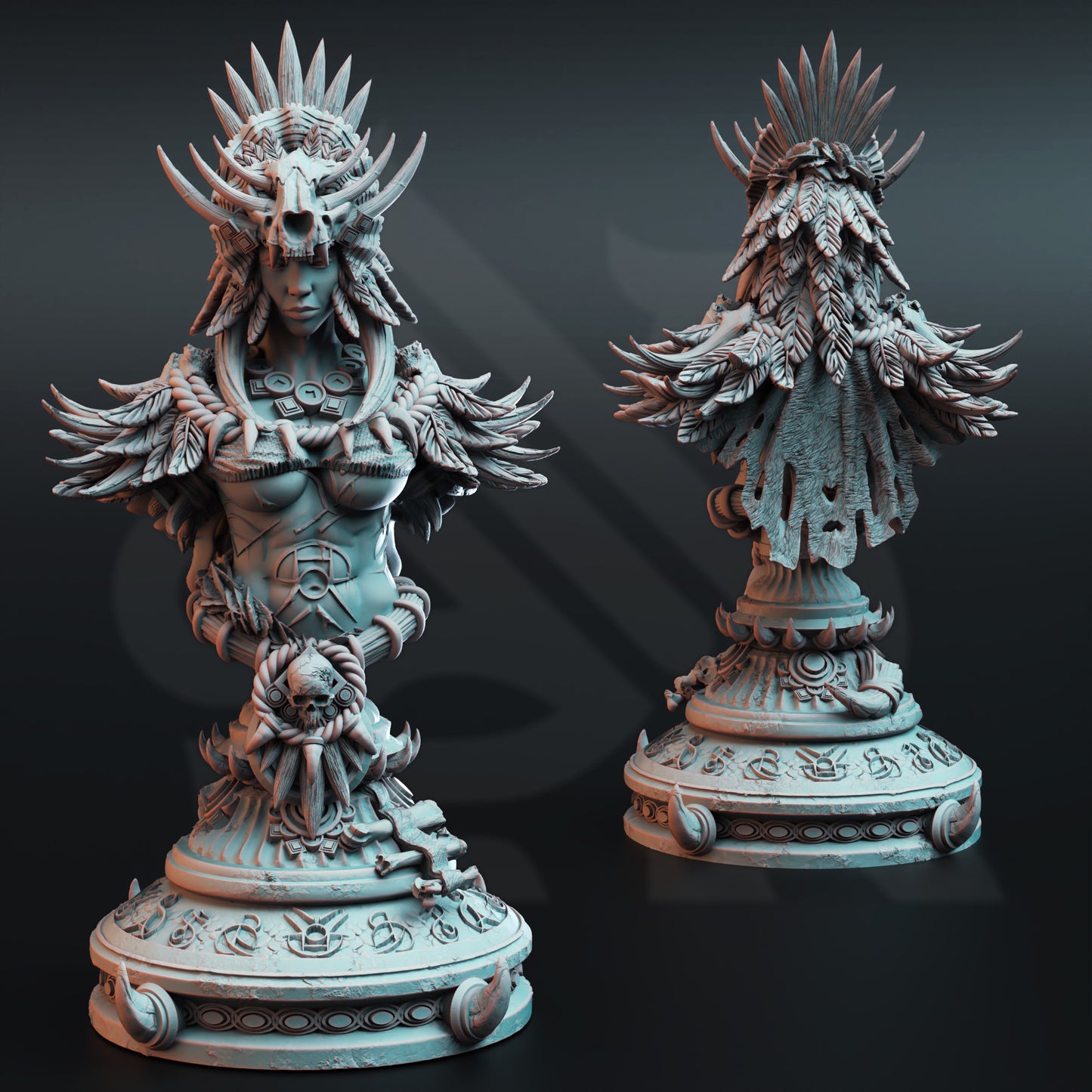 Driga the Colossal Blood Shaman | Bust |