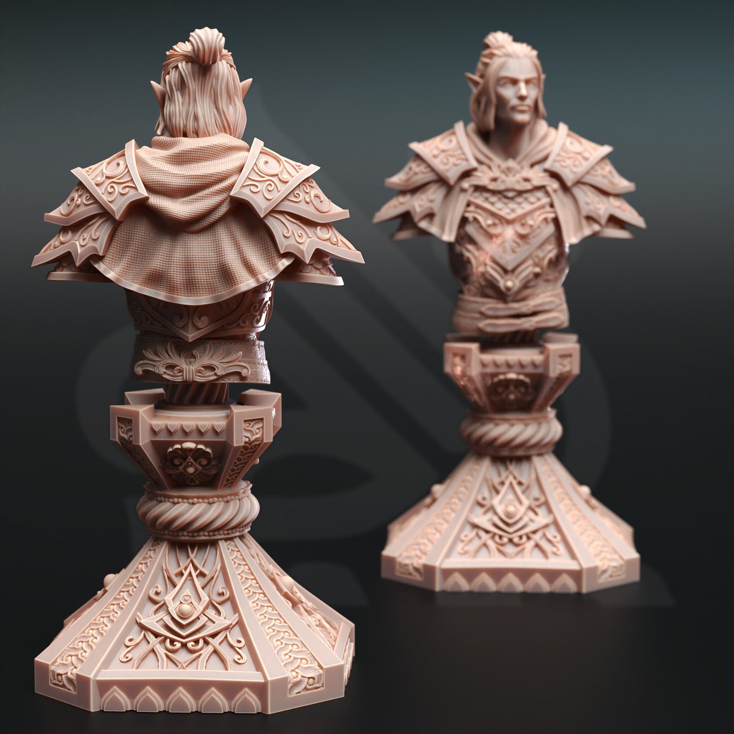 Ervion ro Estel, Elven Monster Hunter Ranger | Bust |