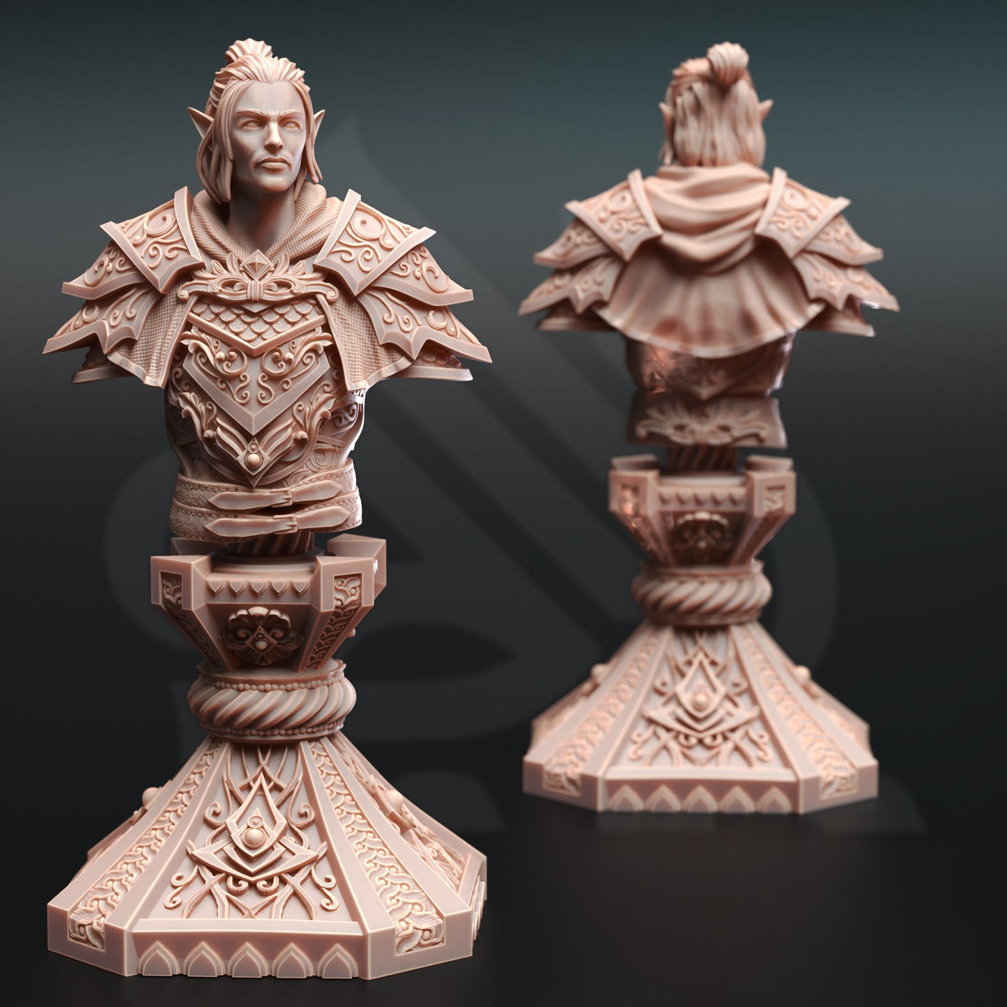 Ervion ro Estel, Elven Monster Hunter Ranger | Bust |