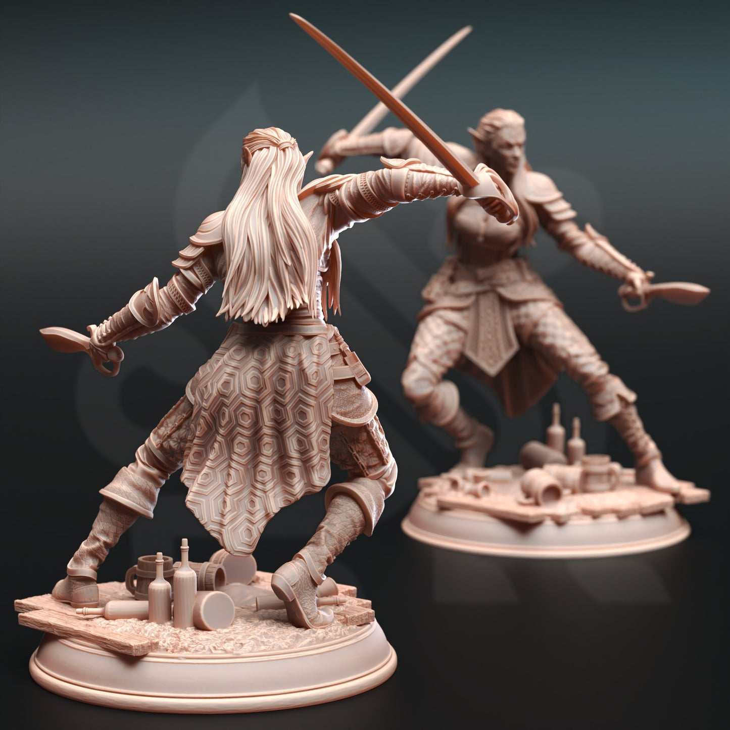 Hali Brookes the Water Elemi Rogue
