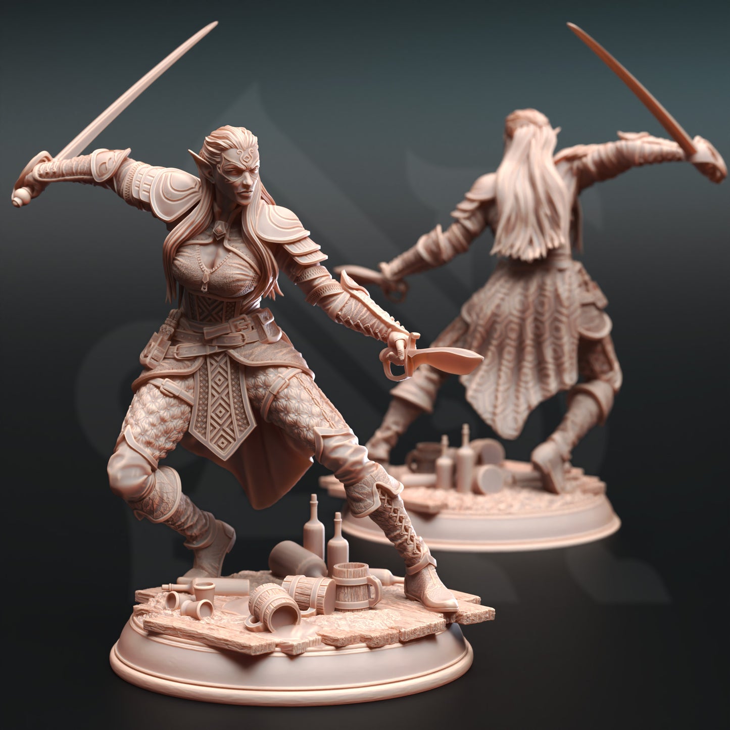 Hali Brookes the Water Elemi Rogue