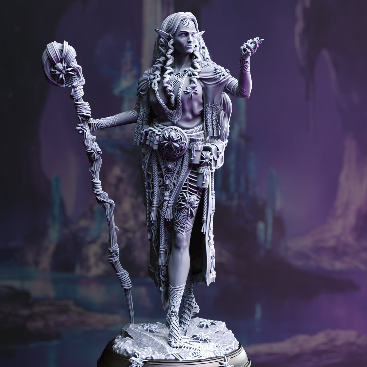 Irinia the Drow Spidermancer
