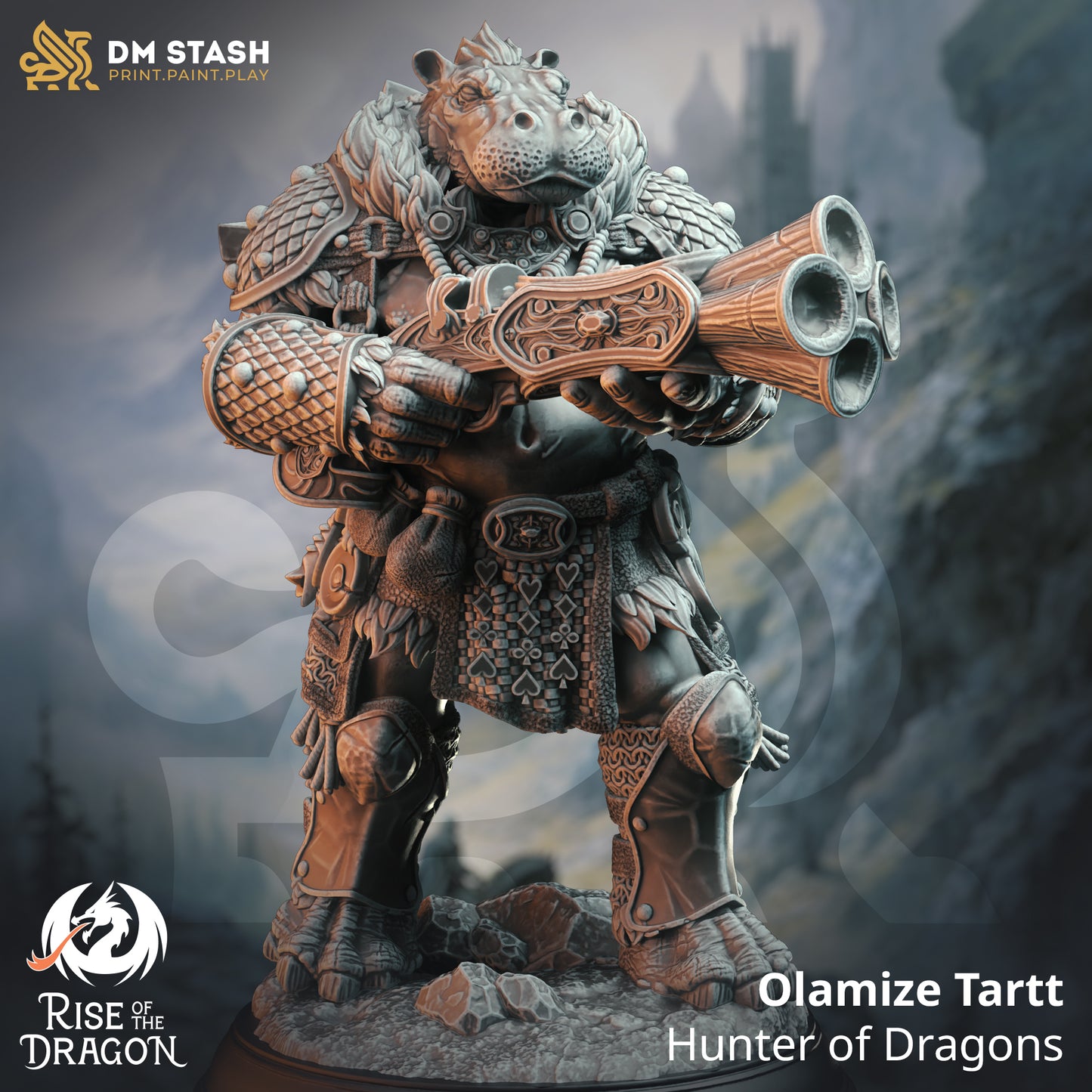 Olamize Tartt, Hunter of Dragons