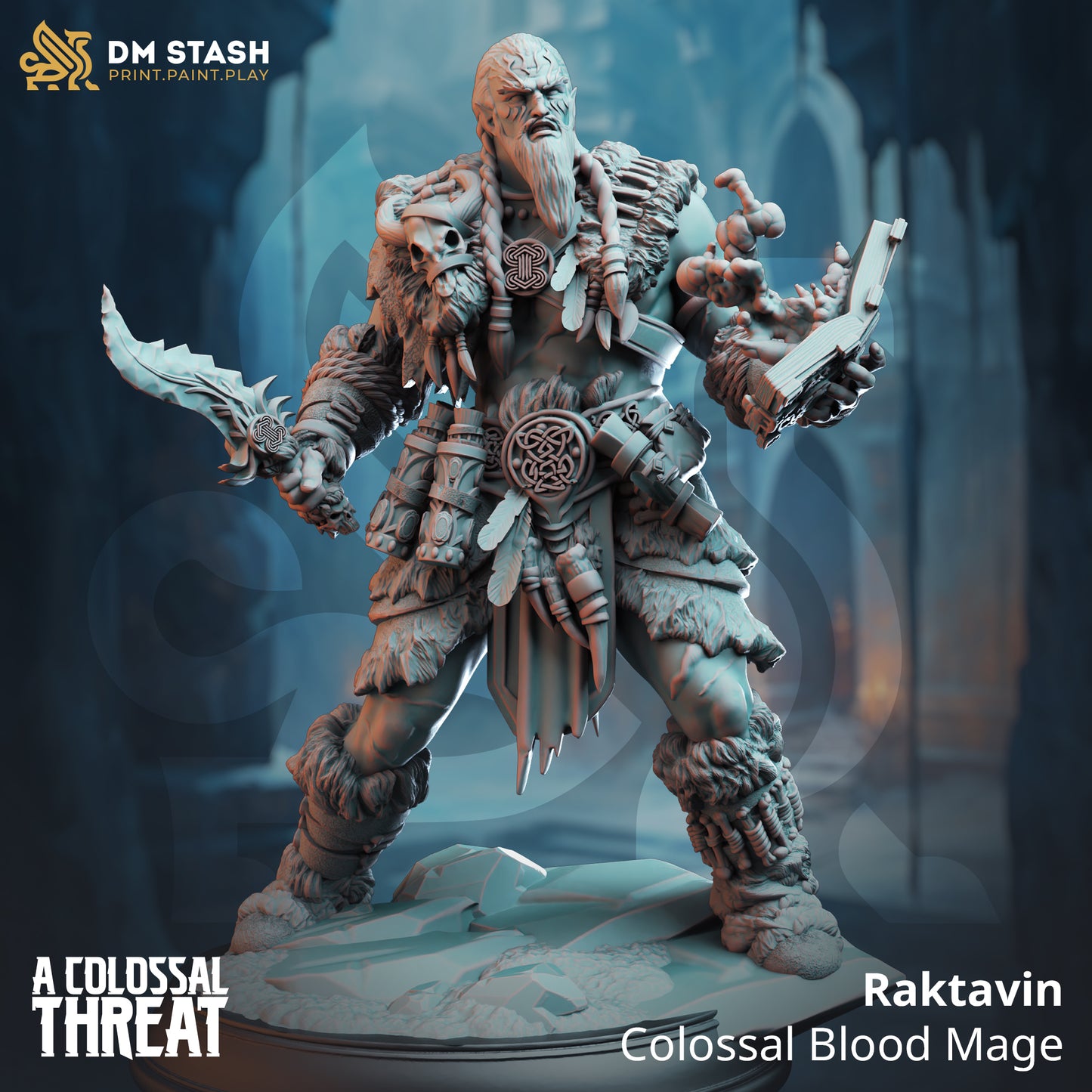 Raktavin the Colossal Blood Mage
