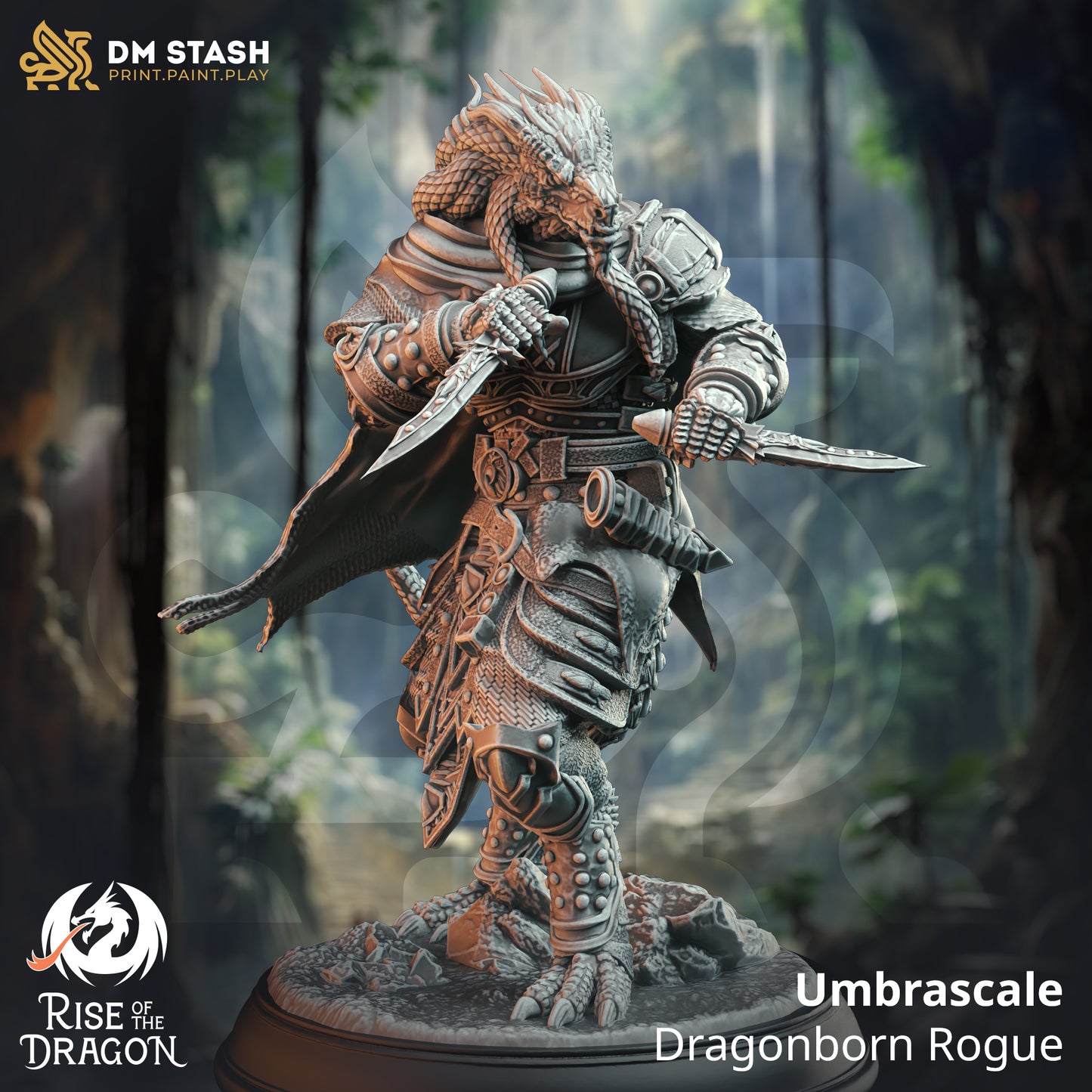 Umbrascale the Dragonborn Rogue