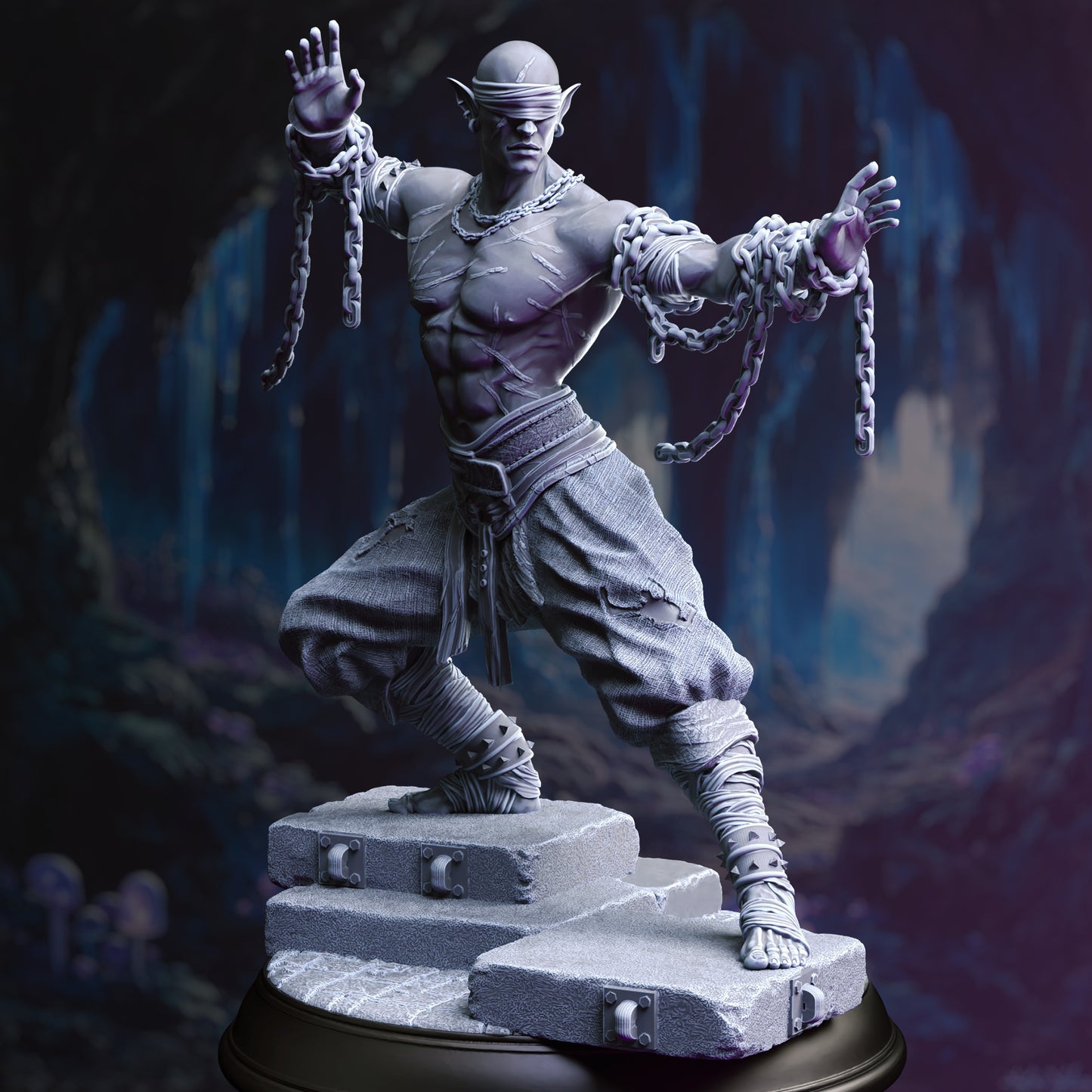 Uxas Vergos the Awakened Monk