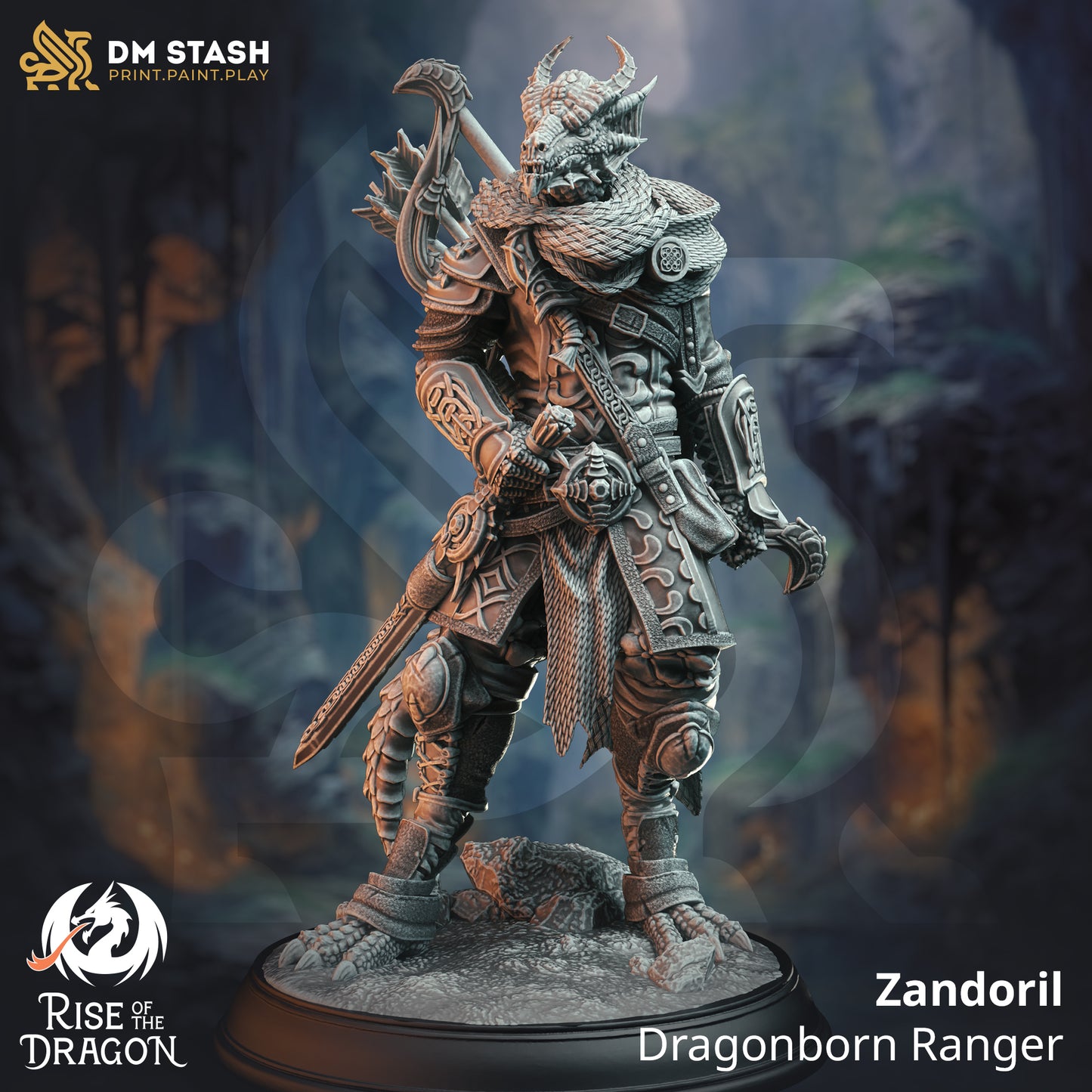 Zandoril the Dragonborn Ranger