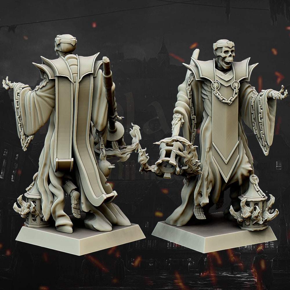 Skeleton Miniatures / Undead Spearmen