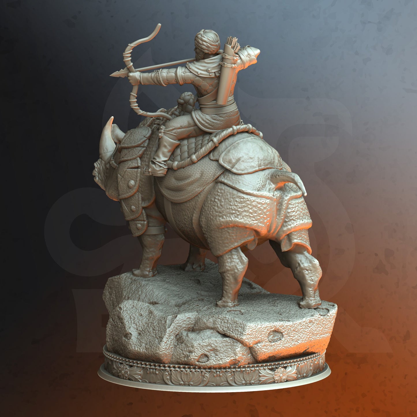 Yazir the Rhino Rider