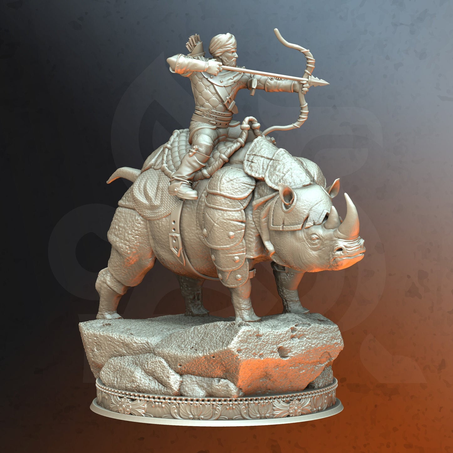 Yazir the Rhino Rider