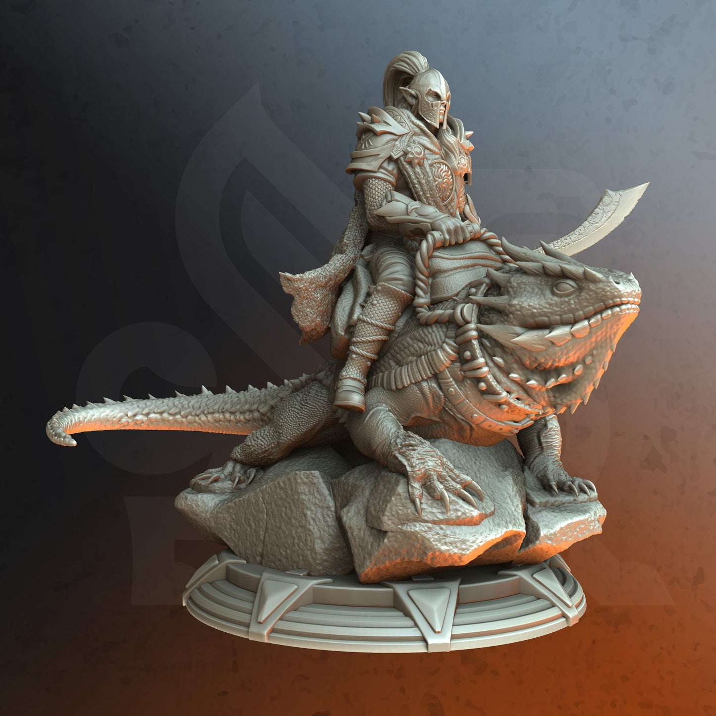 Dreytin the Lizard Rider