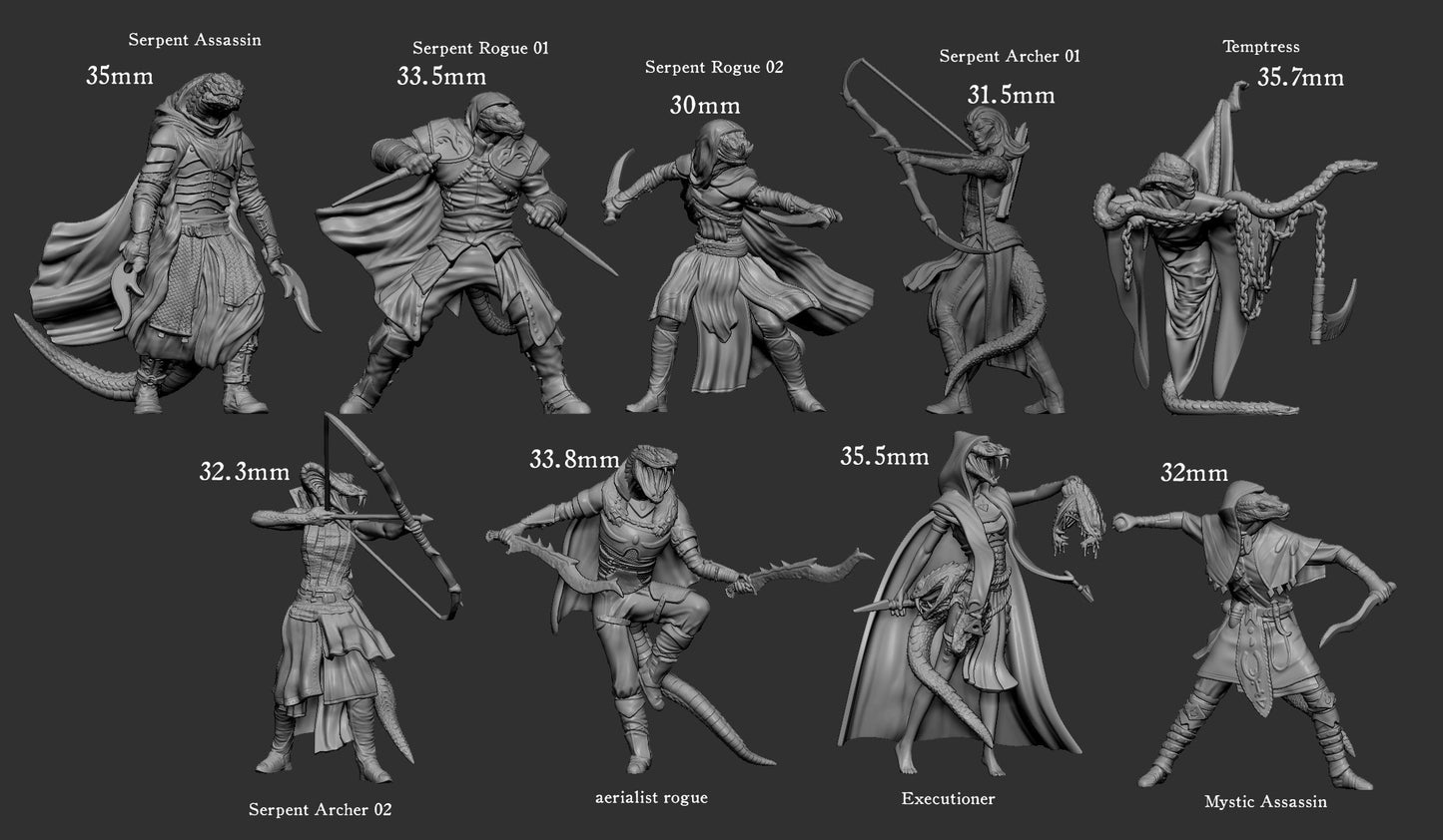 Serpent Characters