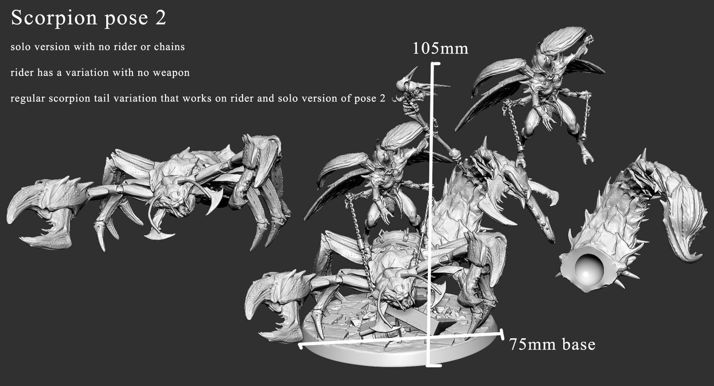Death Stalker Scorpion and Rhino Brute