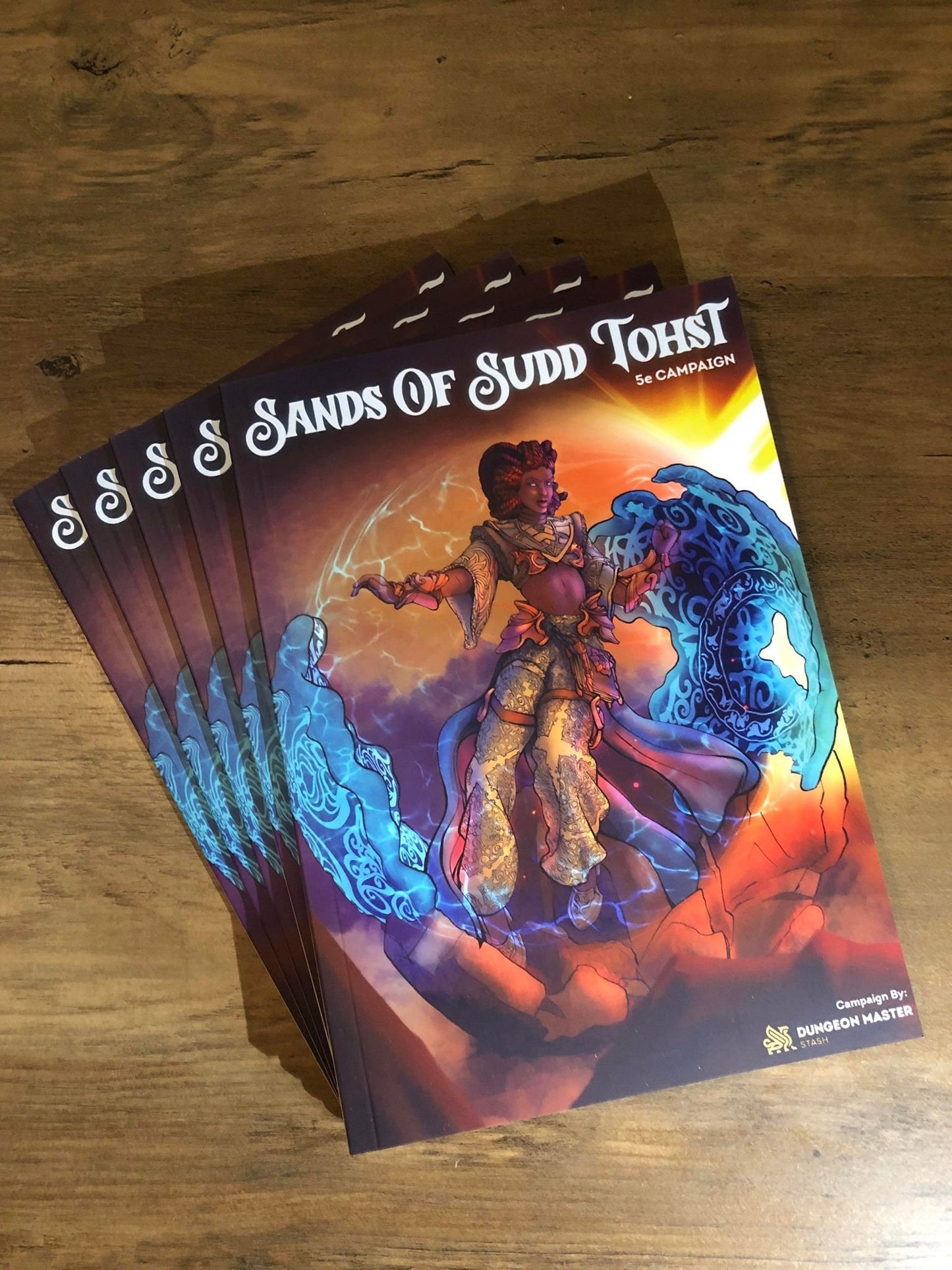 Sands of Sudd Tohst 5E Short Campaign | Stat Blocks | A5 D&D Module