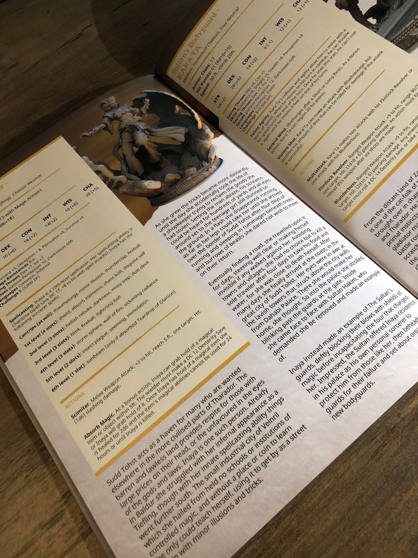 Sands of Sudd Tohst 5E Short Campaign | Stat Blocks | A5 D&D Module