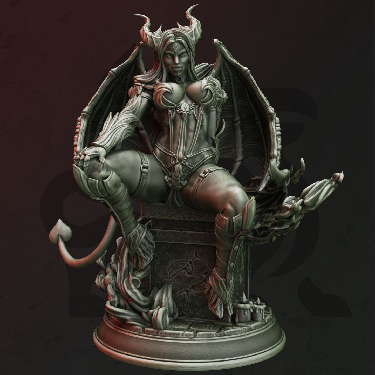 Vehryn the Petrified Succubus