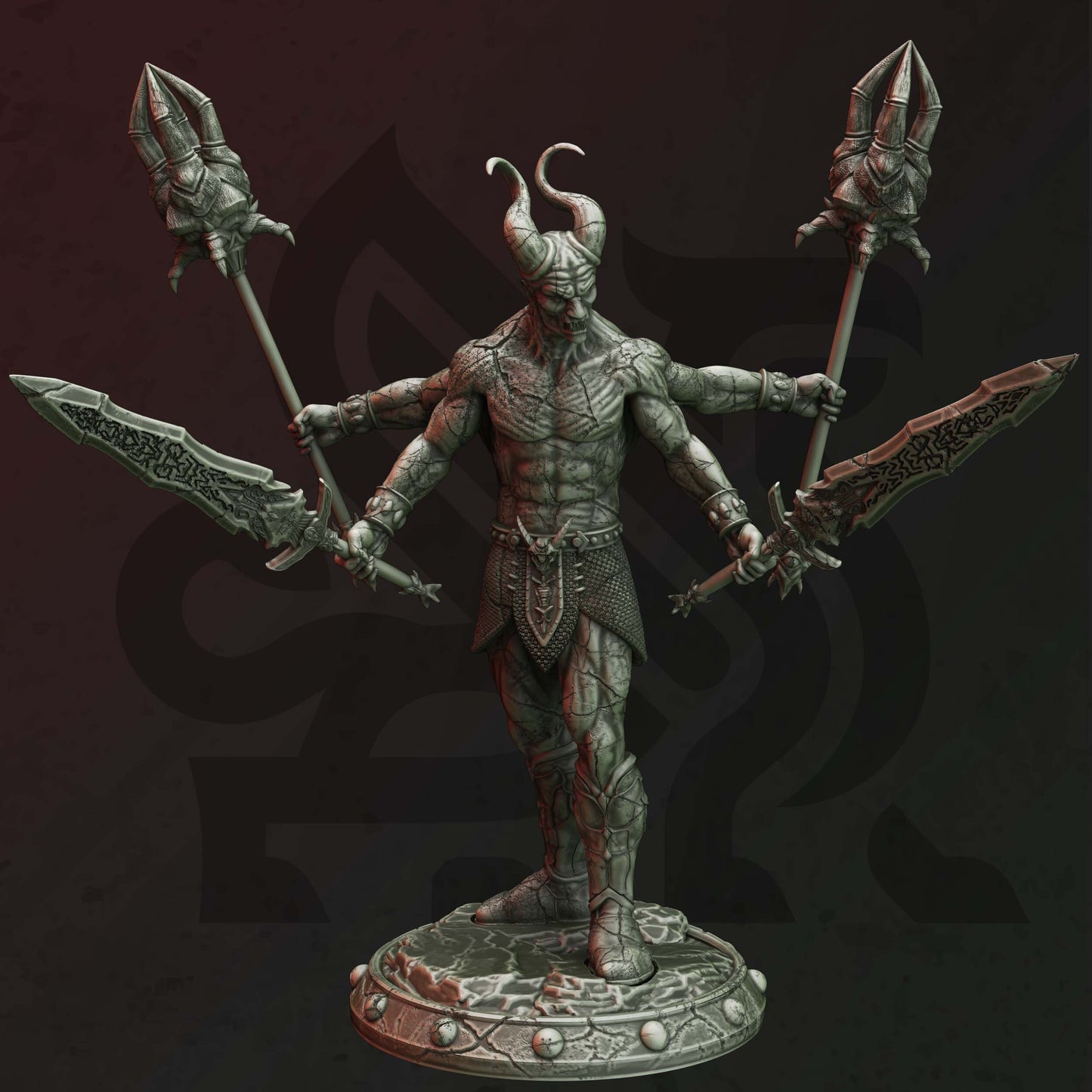 Tiranite the Obsidian Demon
