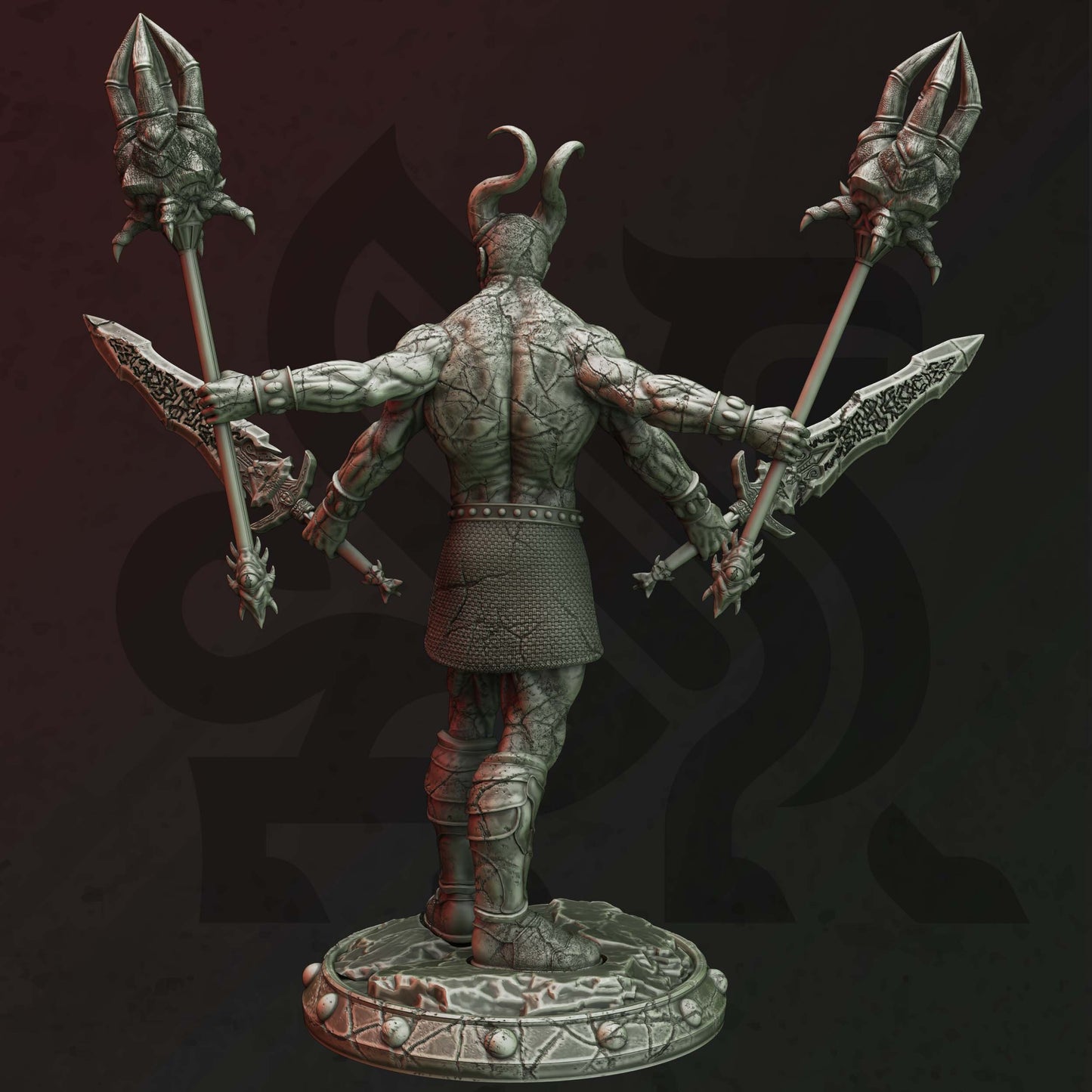 Tiranite the Obsidian Demon