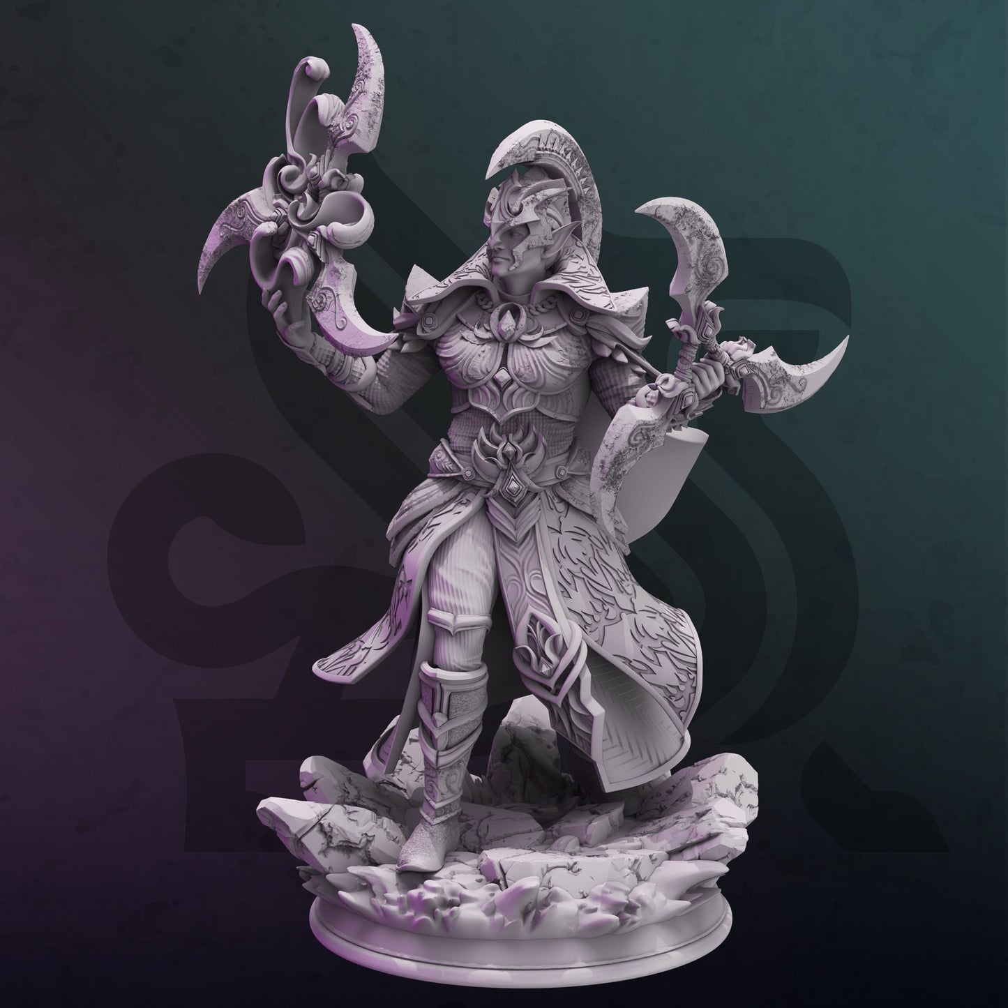 Aulten Dros the High Elf Eldritch Knight