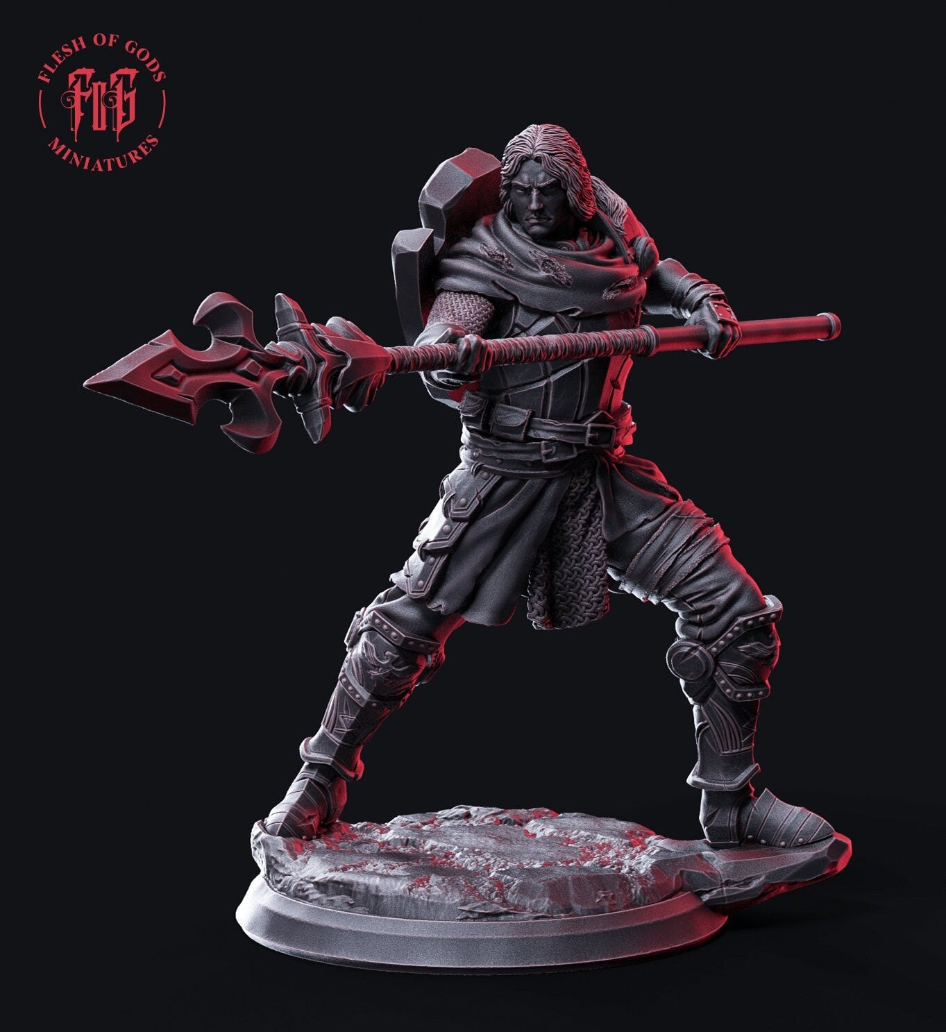 Galrian the Master of Spear and Shield