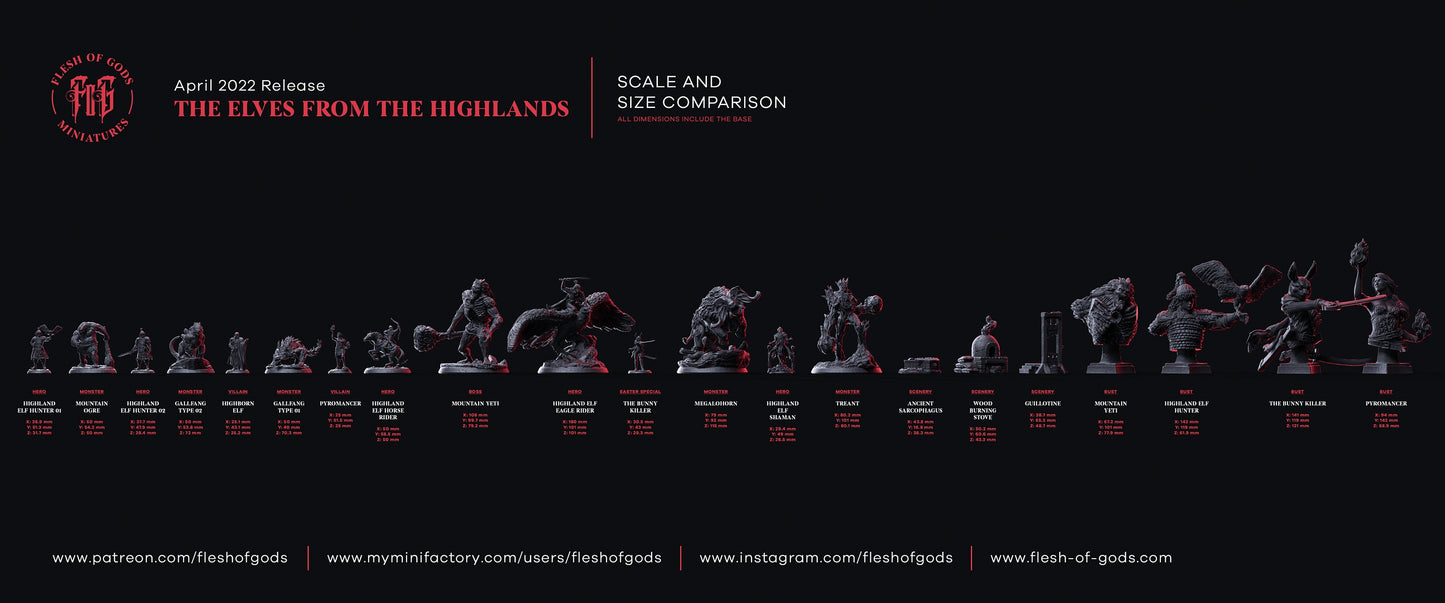 Highland Elf Eagle Rider