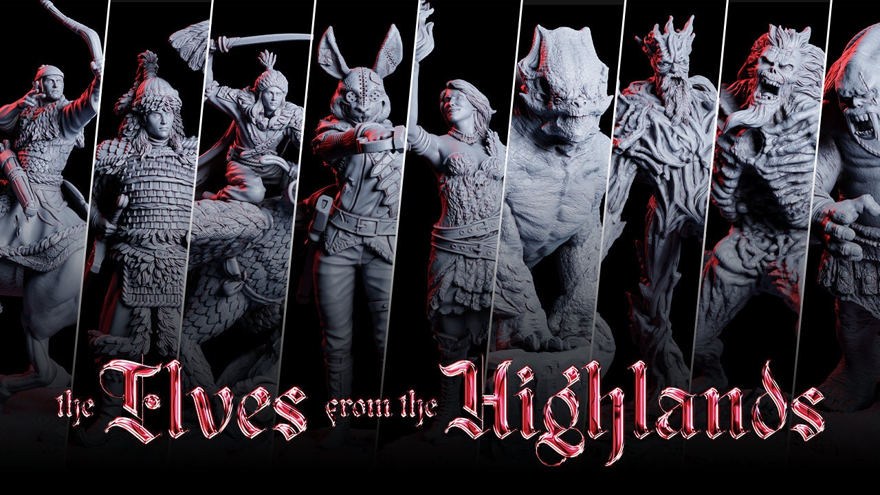 Highland Elf Eagle Rider