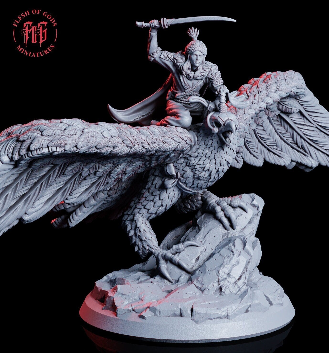 Highland Elf Eagle Rider