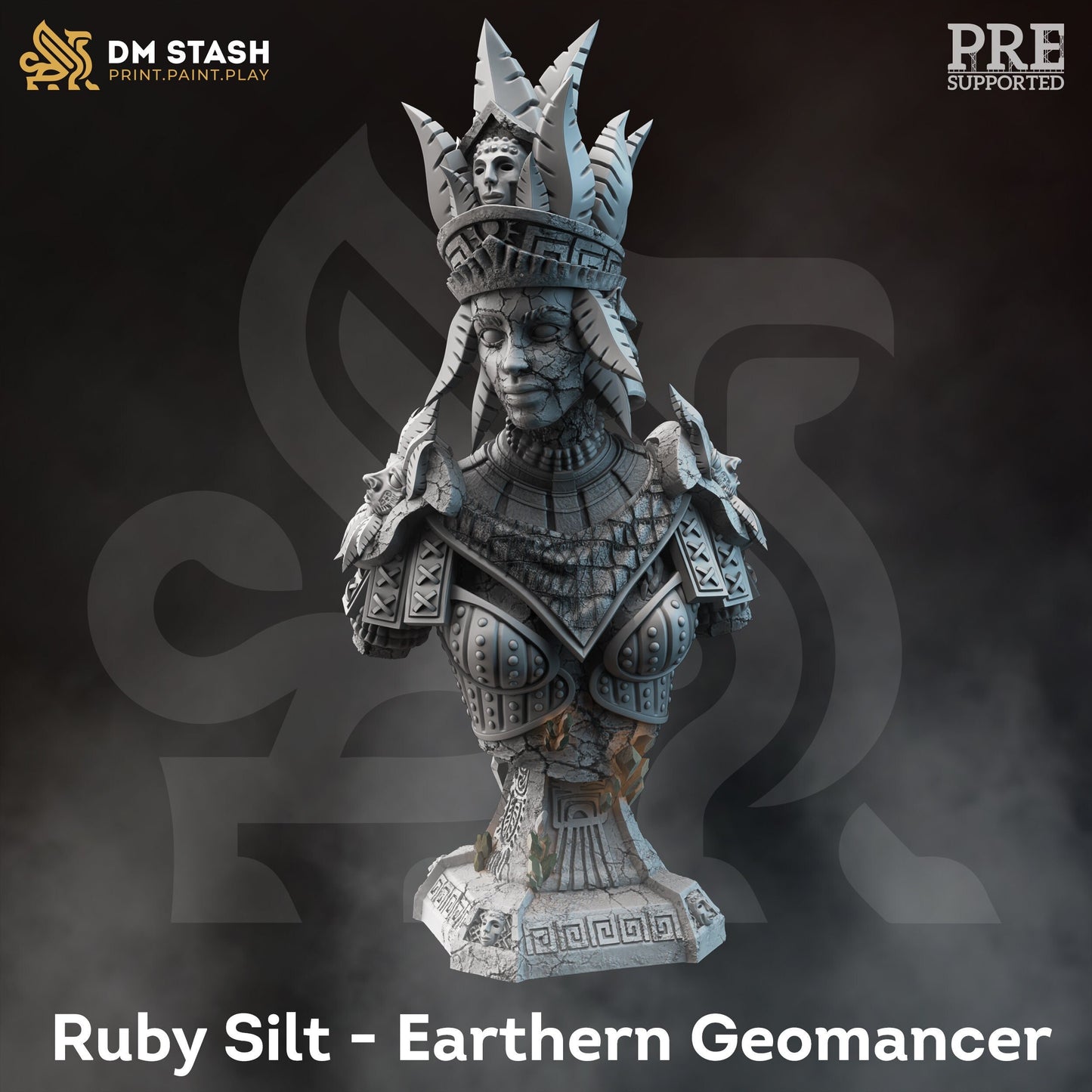 Ruby Silt the Earthern Geomancer | Bust |