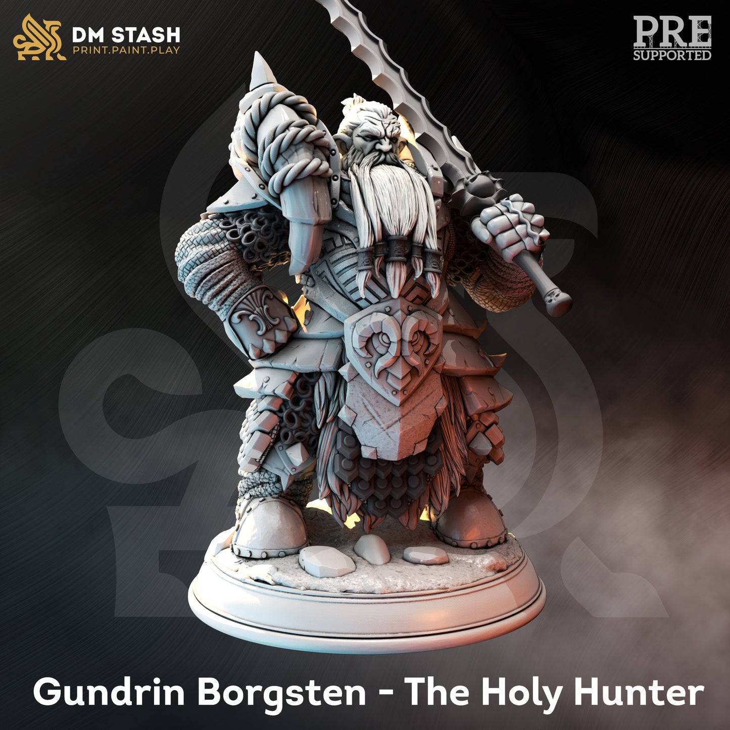 Gundrin Borgsten the Holy Hunter