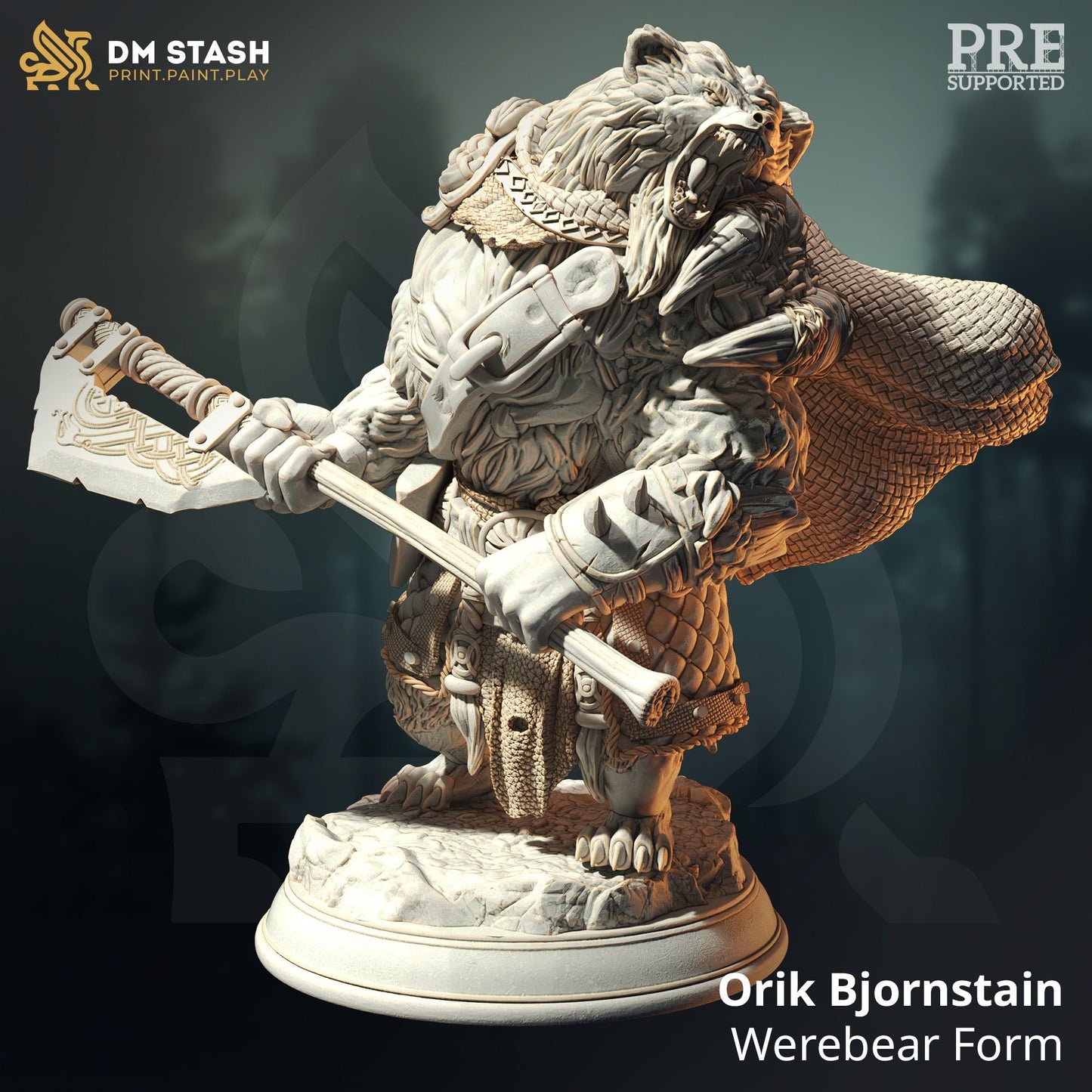 Orik Bjornstain in Werebear Form