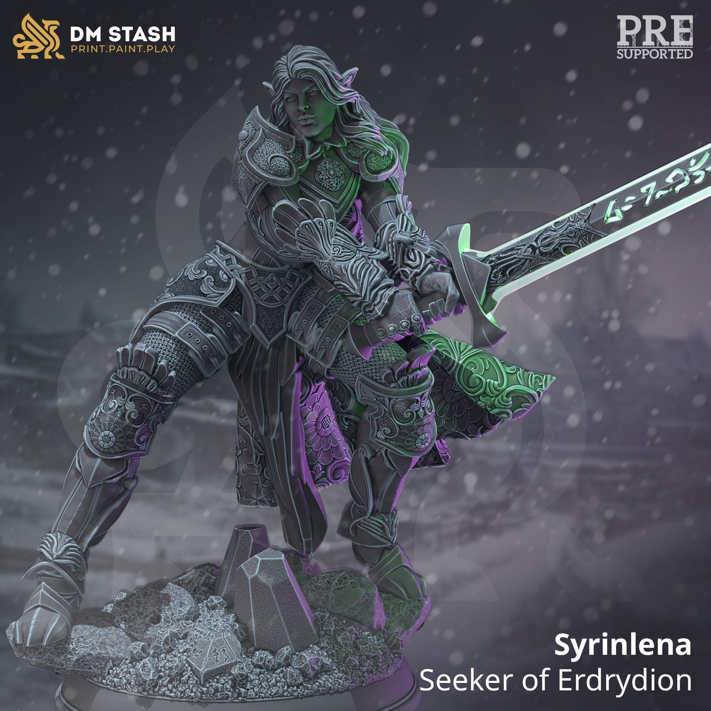 Syrinlena, Seeker of Erdrydion