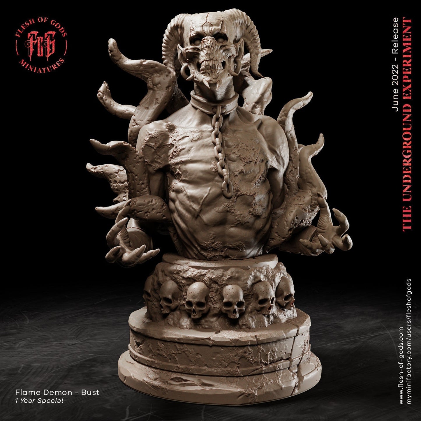 Flame Demon | Bust |