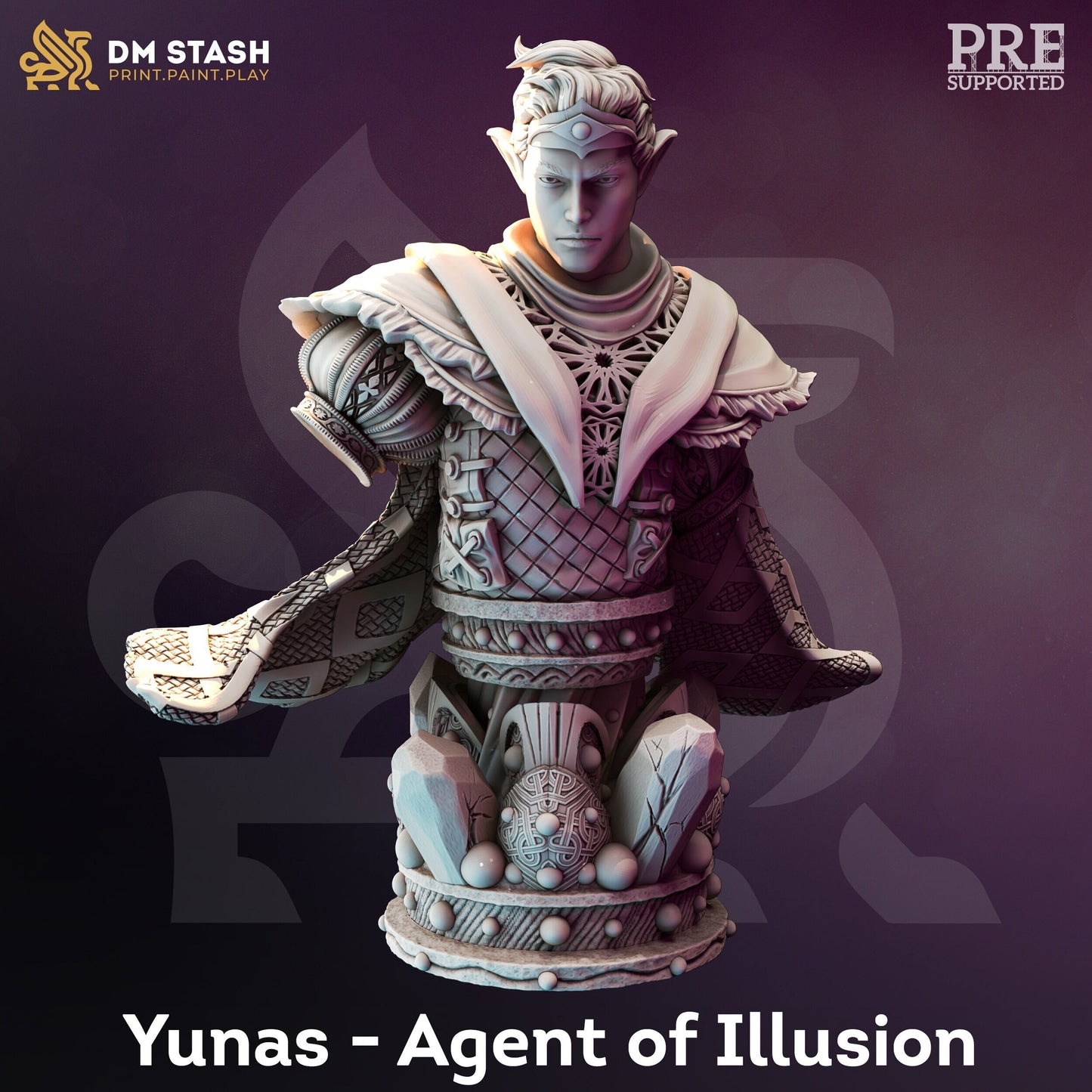 Yunas, Agent of Illusion | Bust |