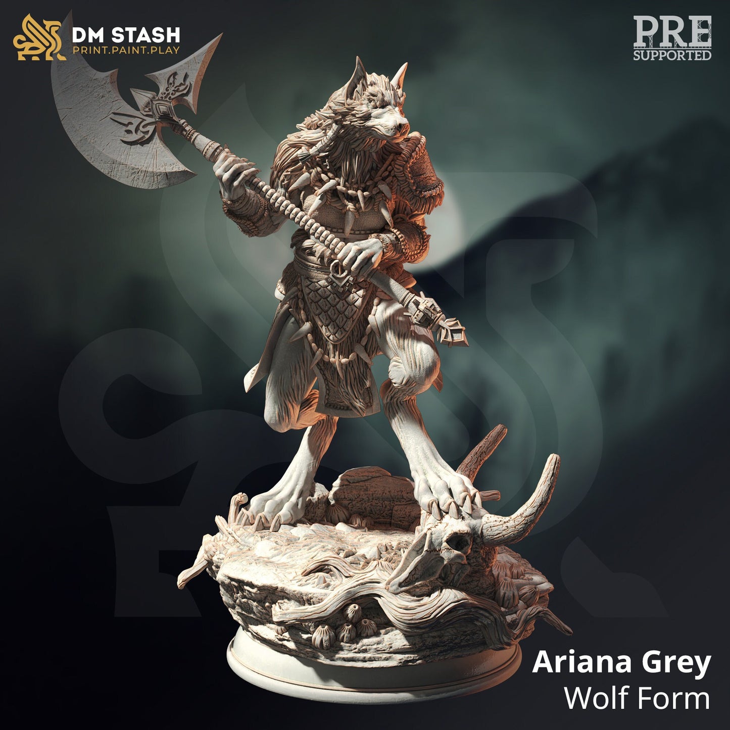 Ariana Grey in Wolf Form