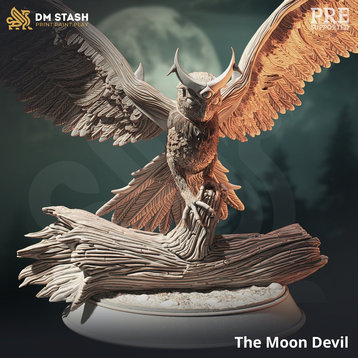 The Great Owl Spirit, Moon Devil
