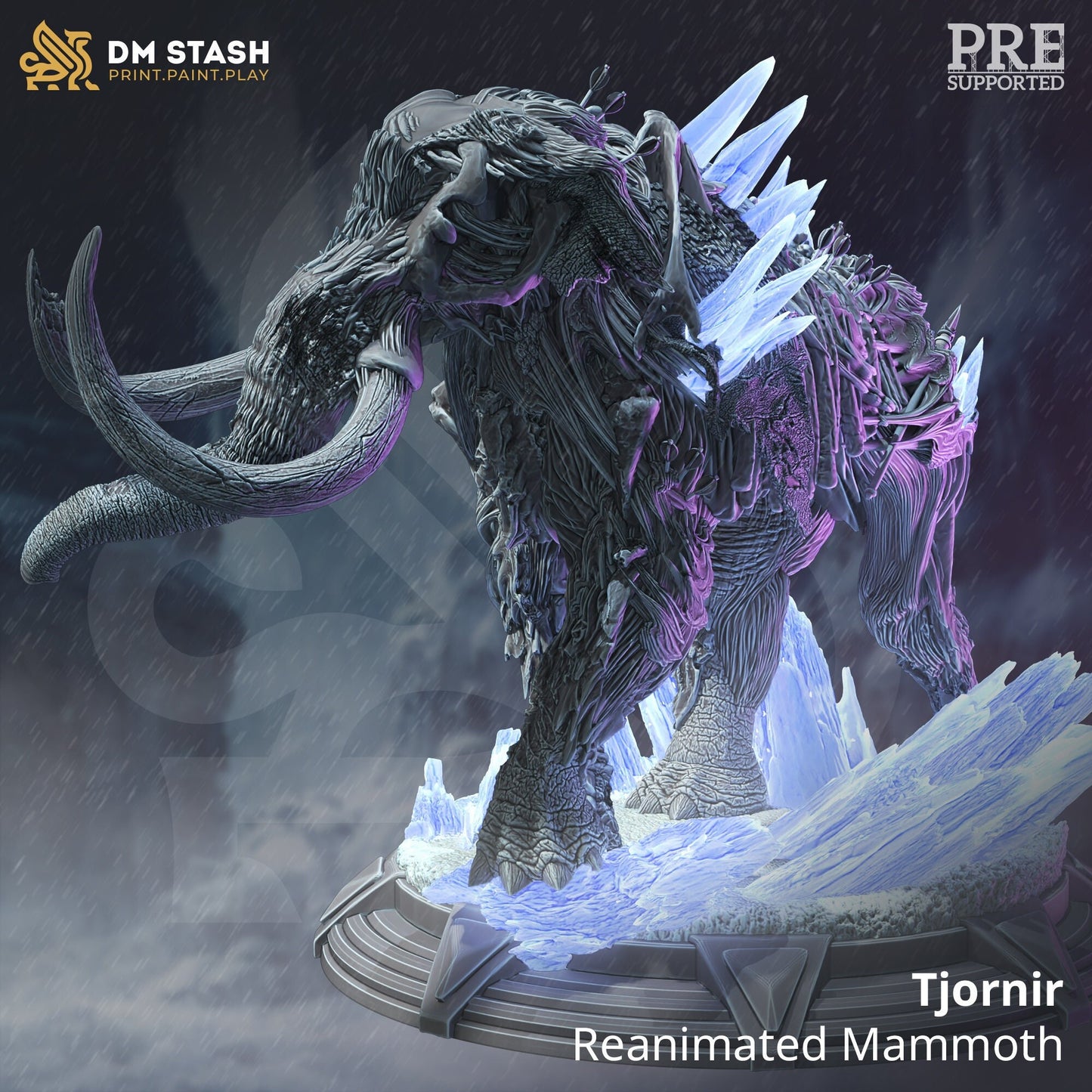 Tjornir, Reanimated Mammoth