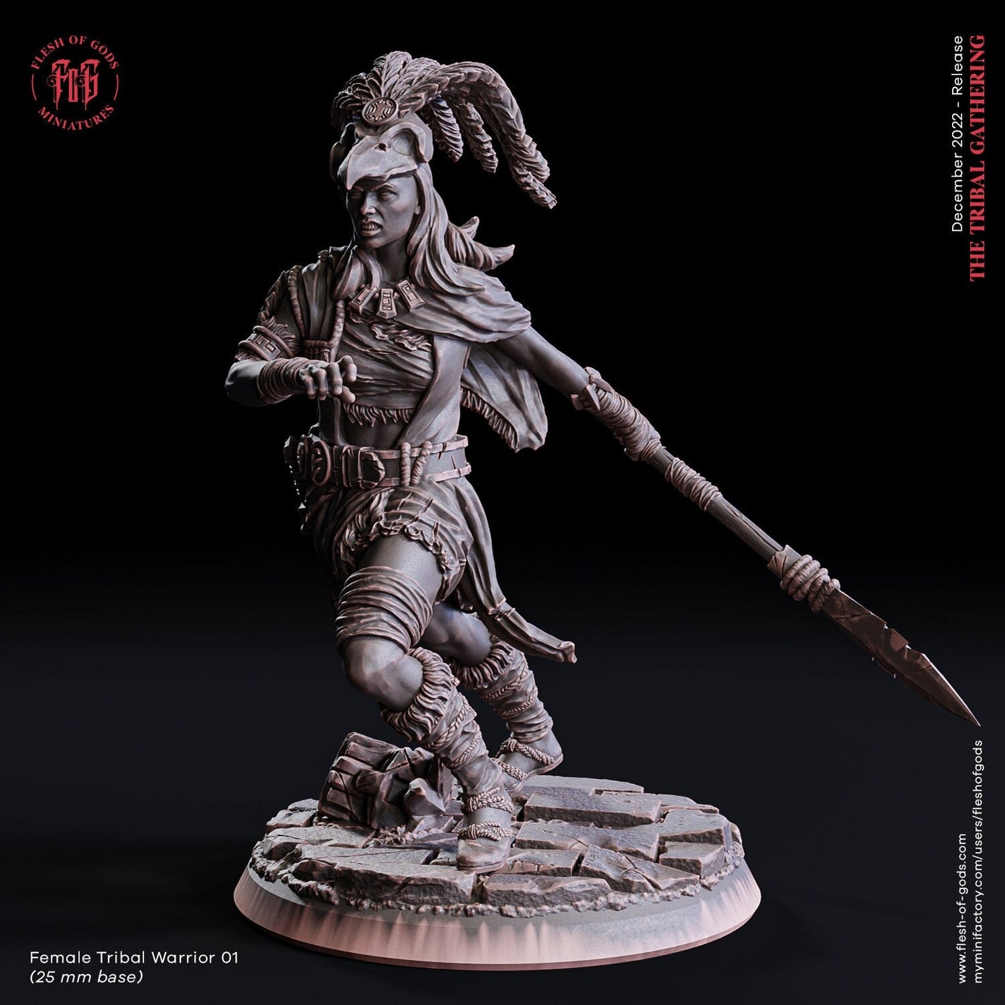 Female Tribal Warrior 1