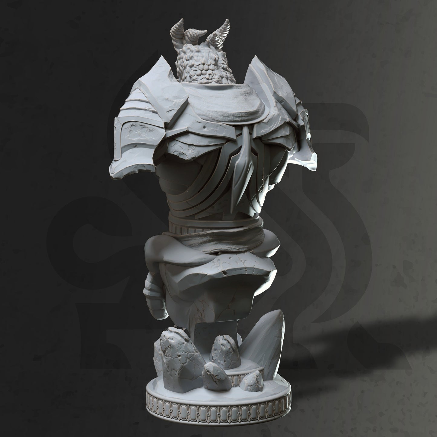 Tharvian the Dragon Knight | Bust |