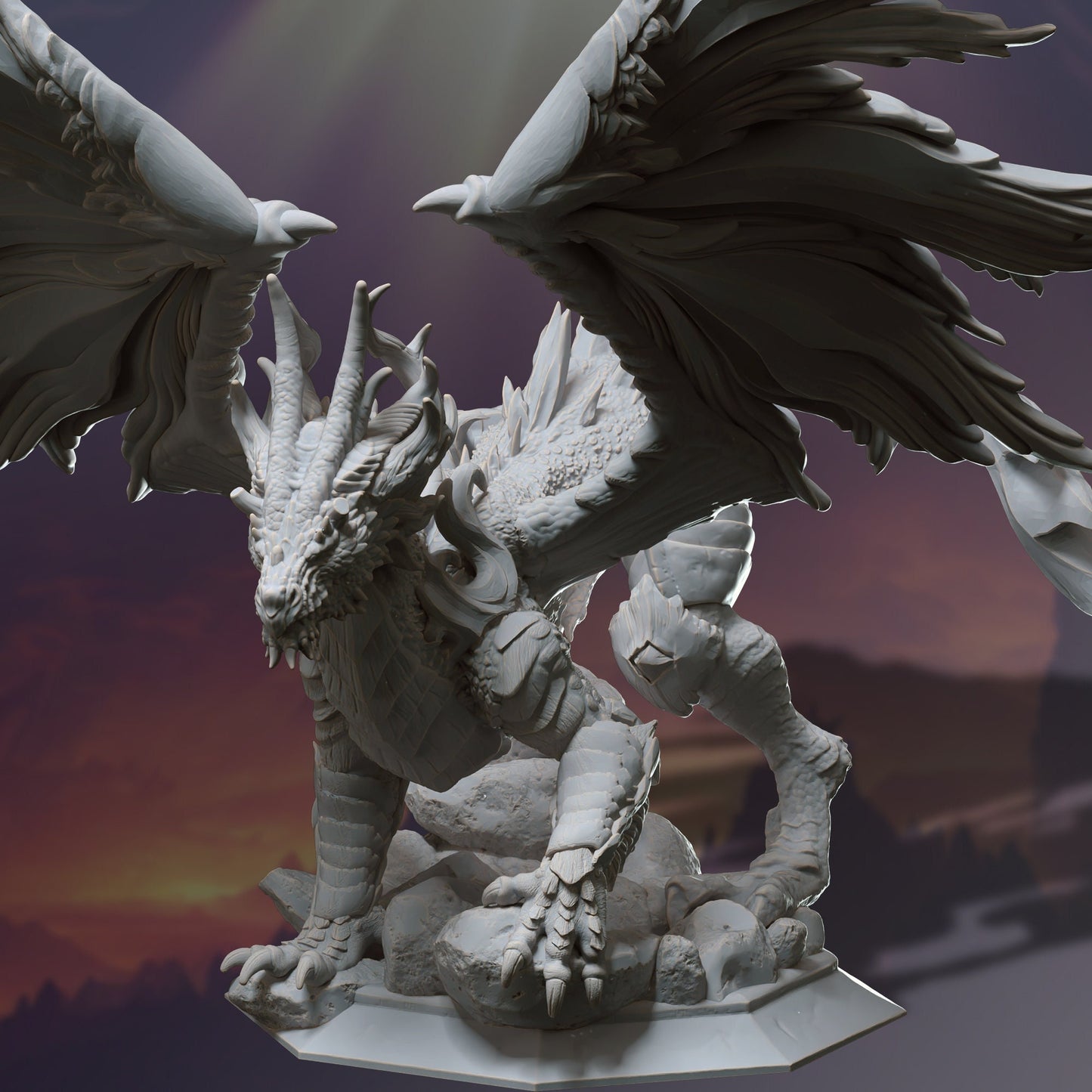 Glanbeli the Ancient Lunar Dragon