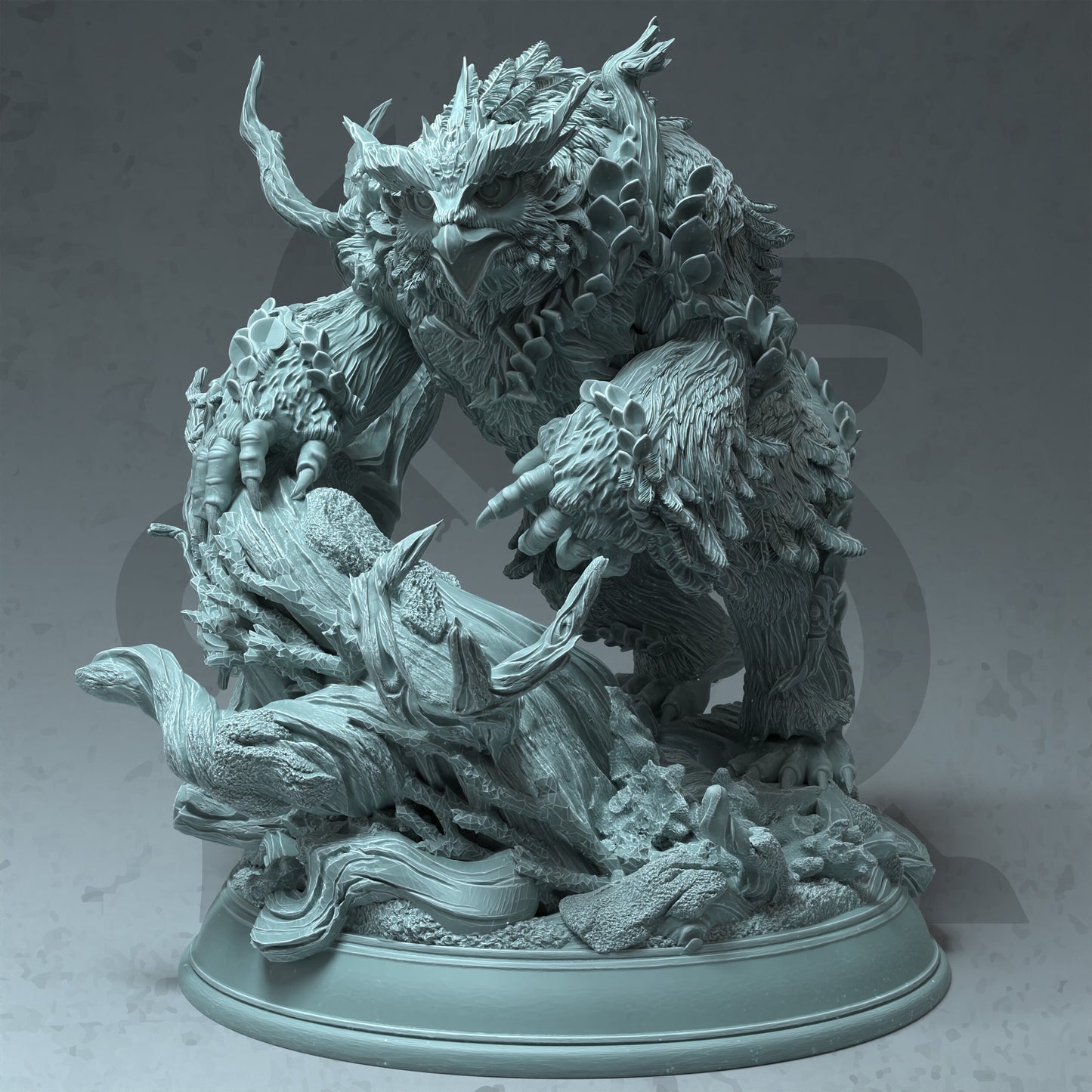 Firalyn the Fey Touched Owlbear
