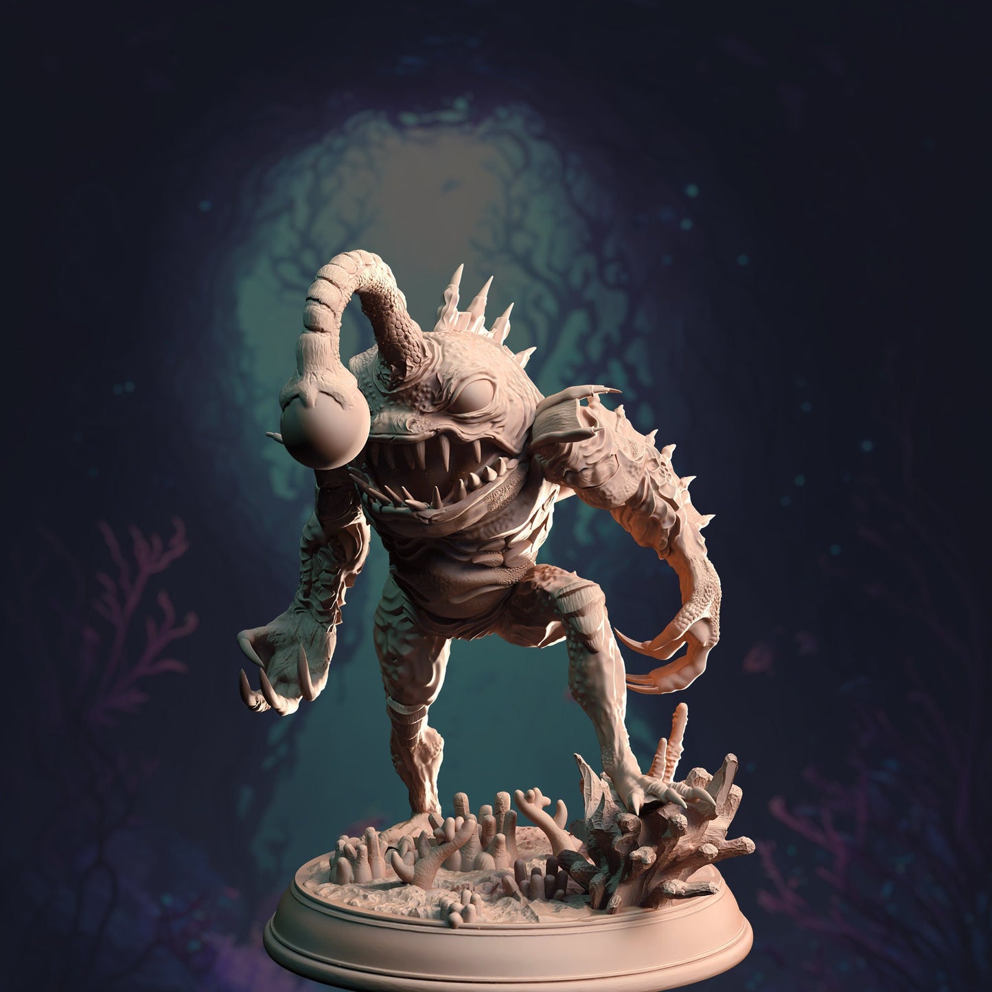 Angler Gluglin the Fishfolk Abomination