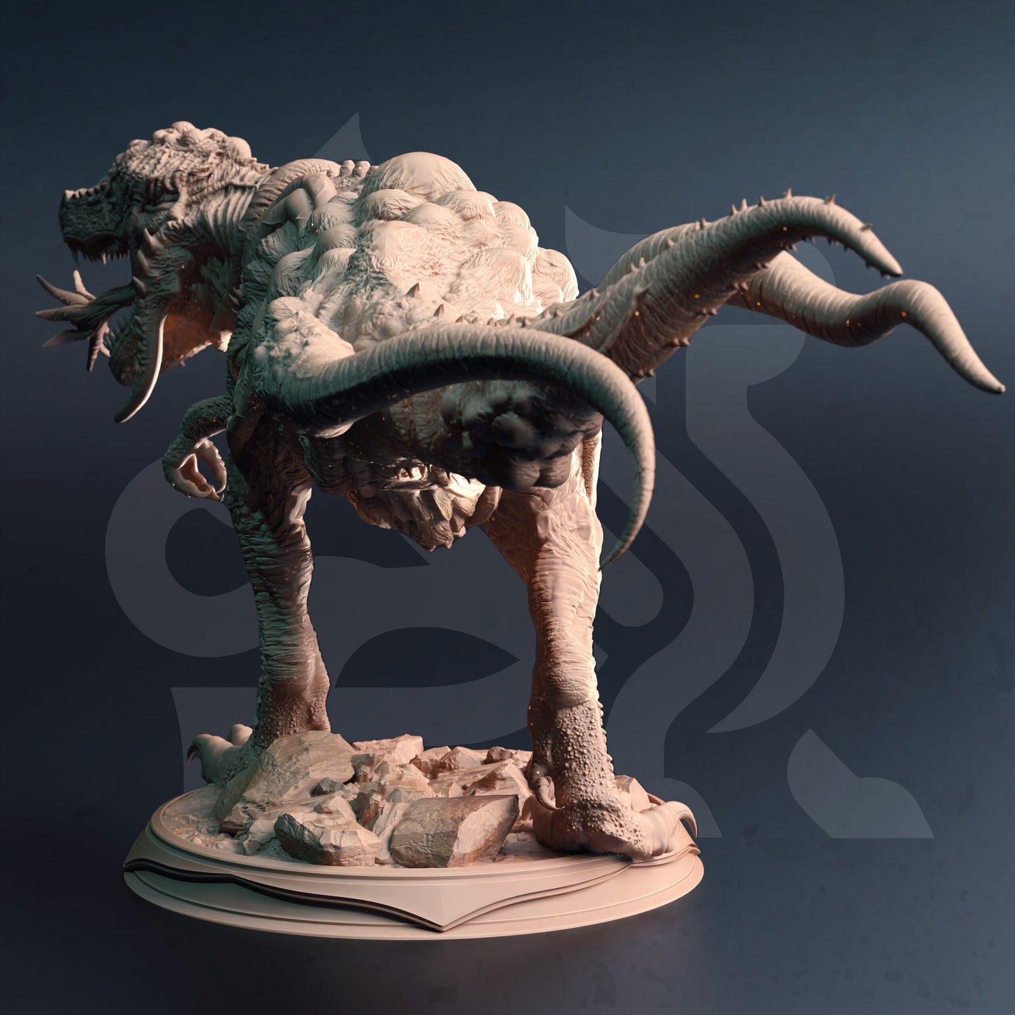 Eldrasaurus Rex the Drowned Ancient Reptile