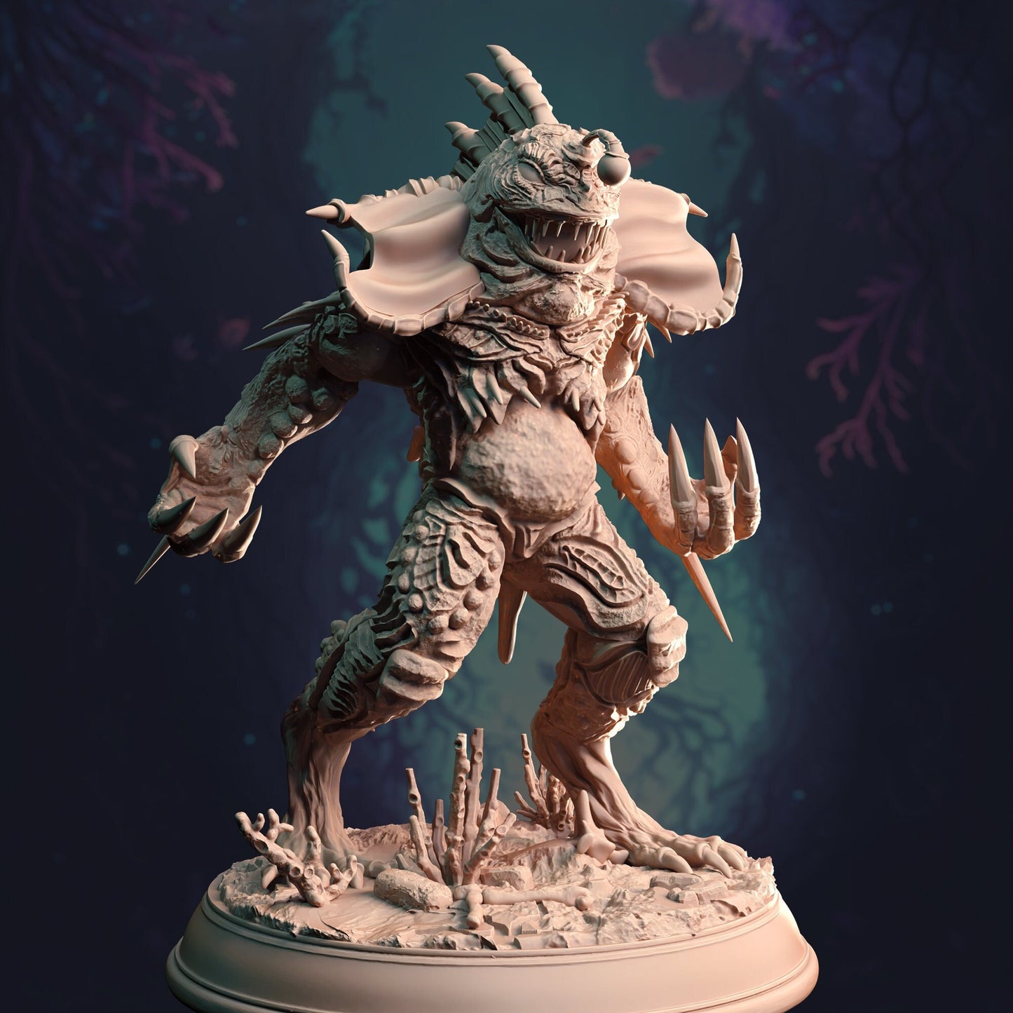 Giga Gluglin the Fishfolk Abomination