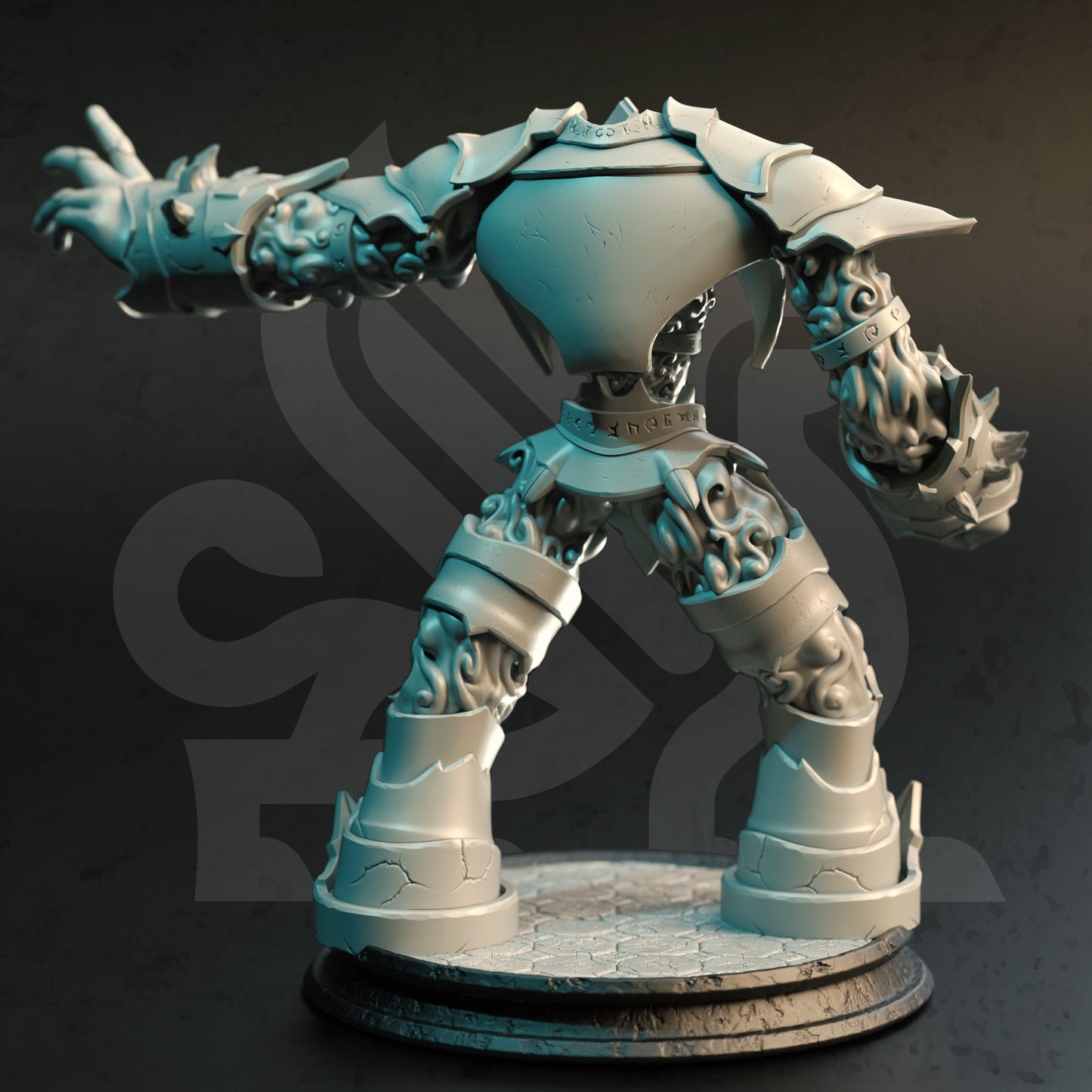 Orodvylian the Vanguard Arcane Golem