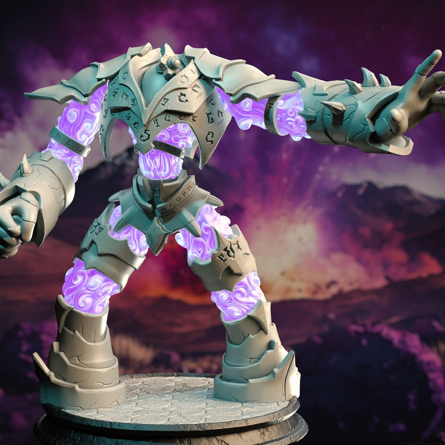 Orodvylian the Vanguard Arcane Golem