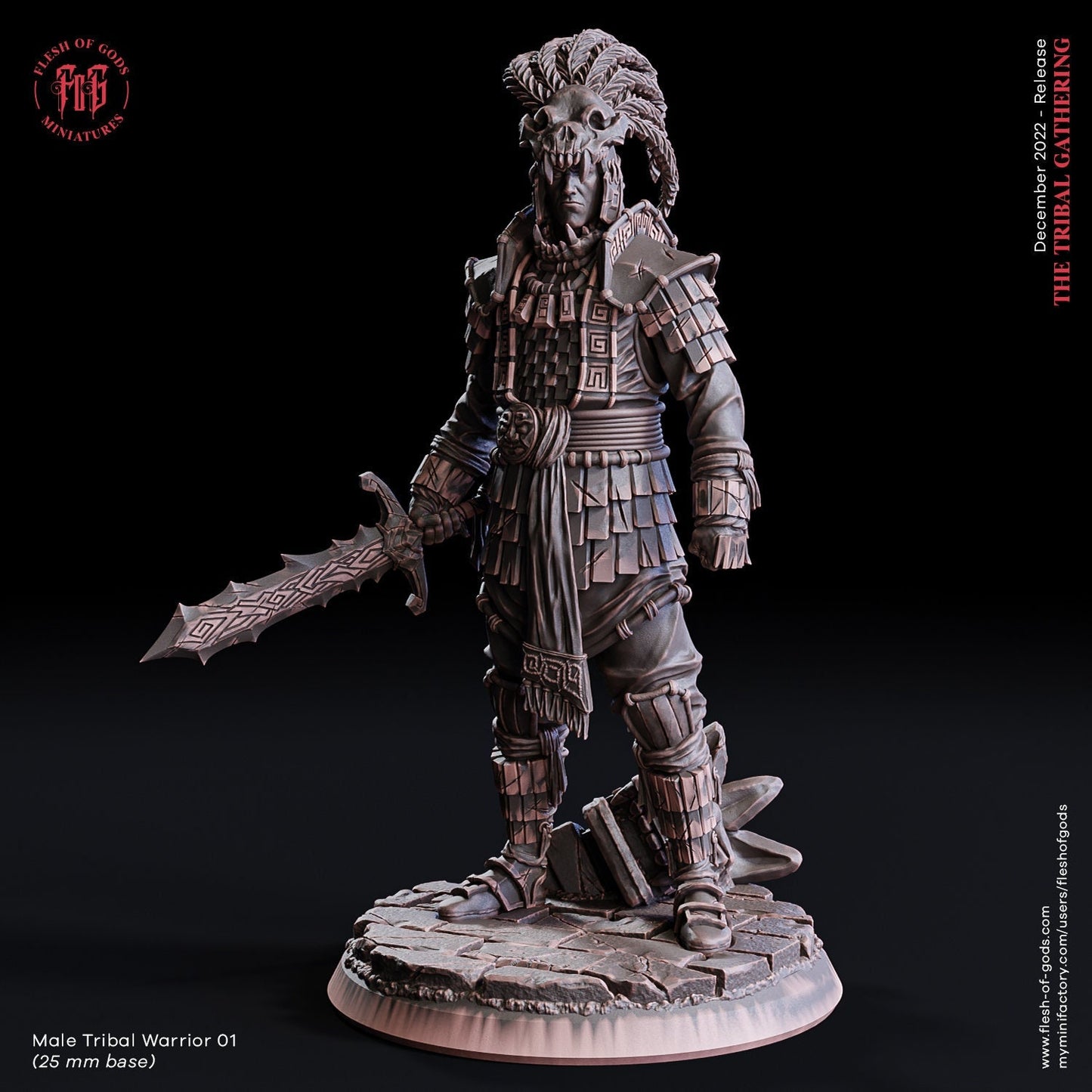 Male Tribal Warrior 1